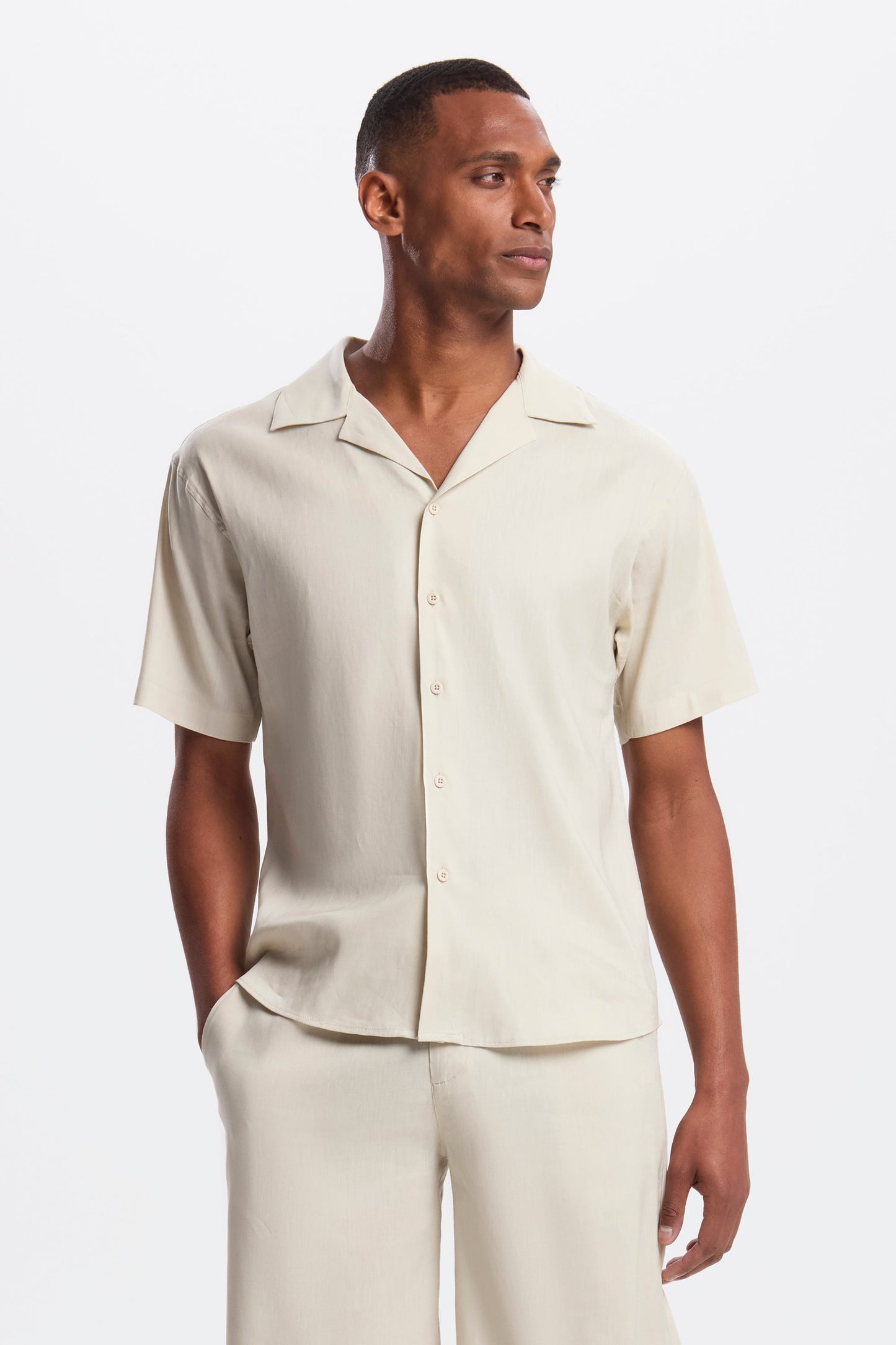 Linen Short Set