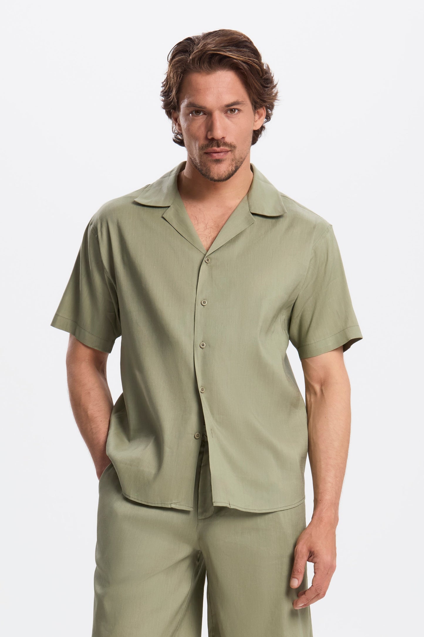 Linen Short Set