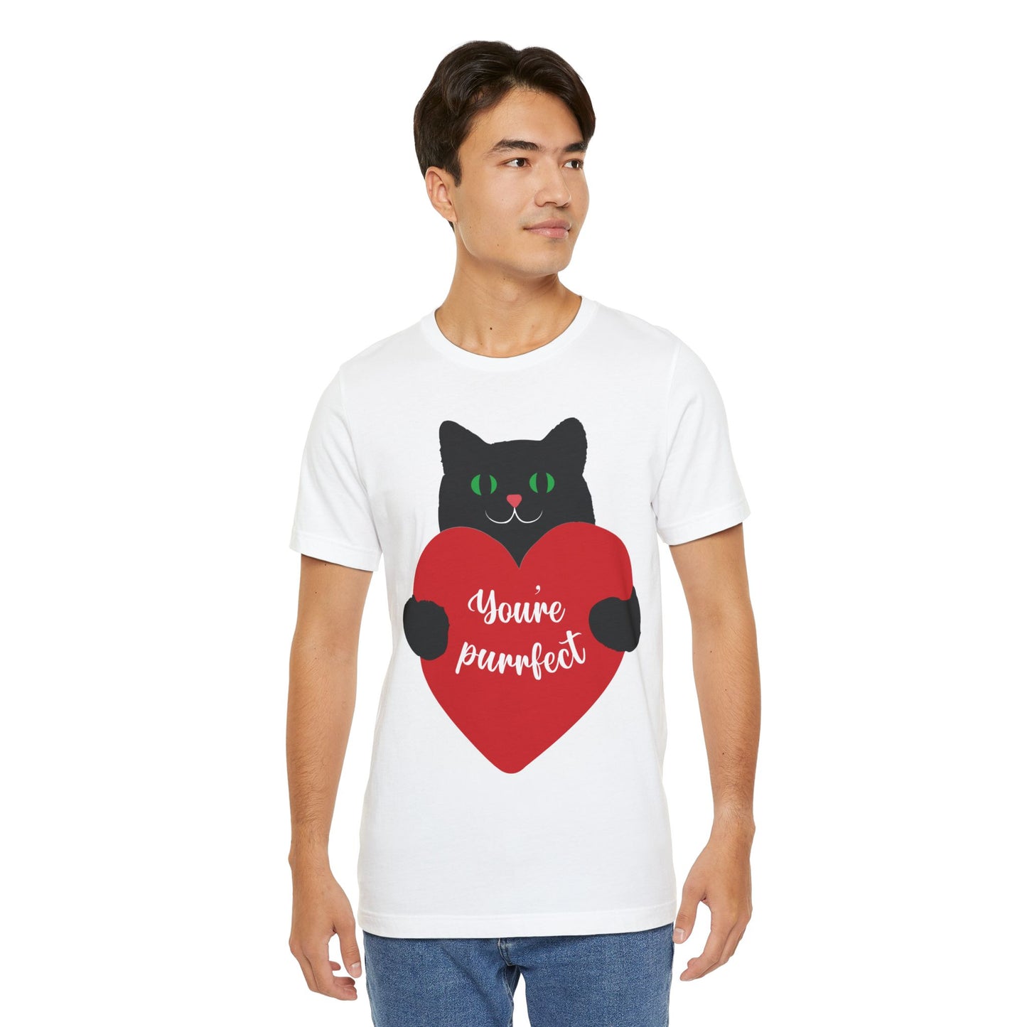 You're Purrfect Cat Love T-Shirt for Pet Lovers