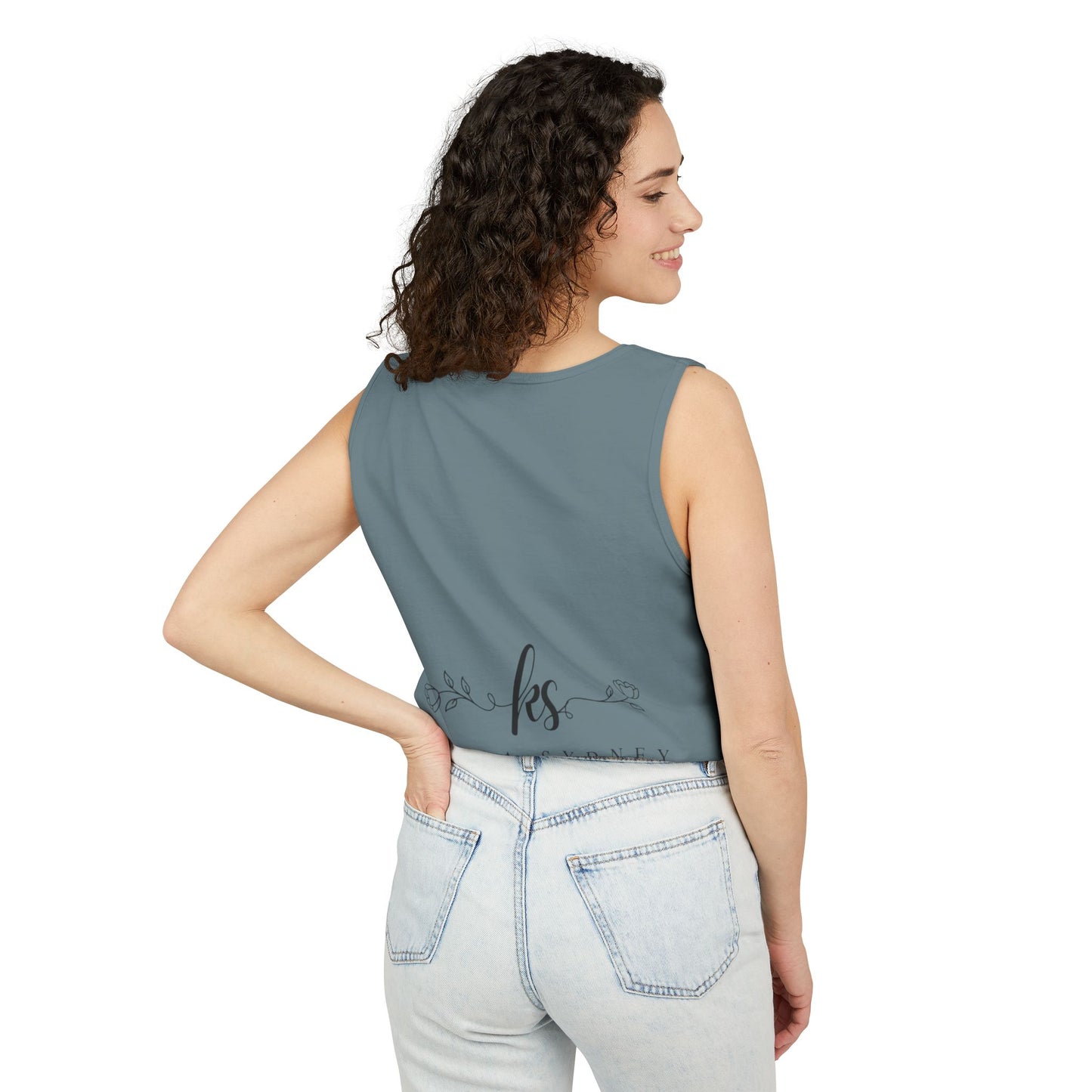 Dog Dad Unisex Garment-Dyed Tank Top - Perfect Gift for Pet Lovers