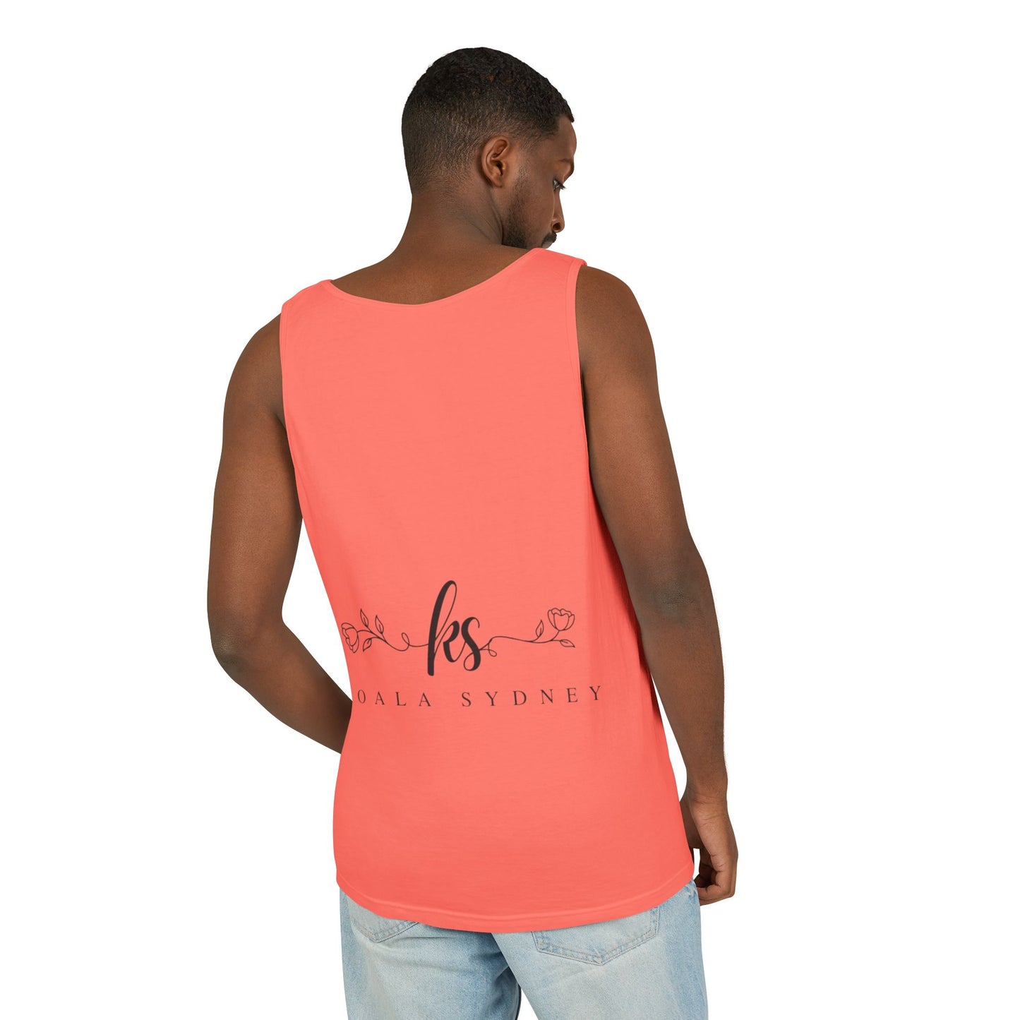 Dog Dad Unisex Garment-Dyed Tank Top - Perfect Gift for Pet Lovers
