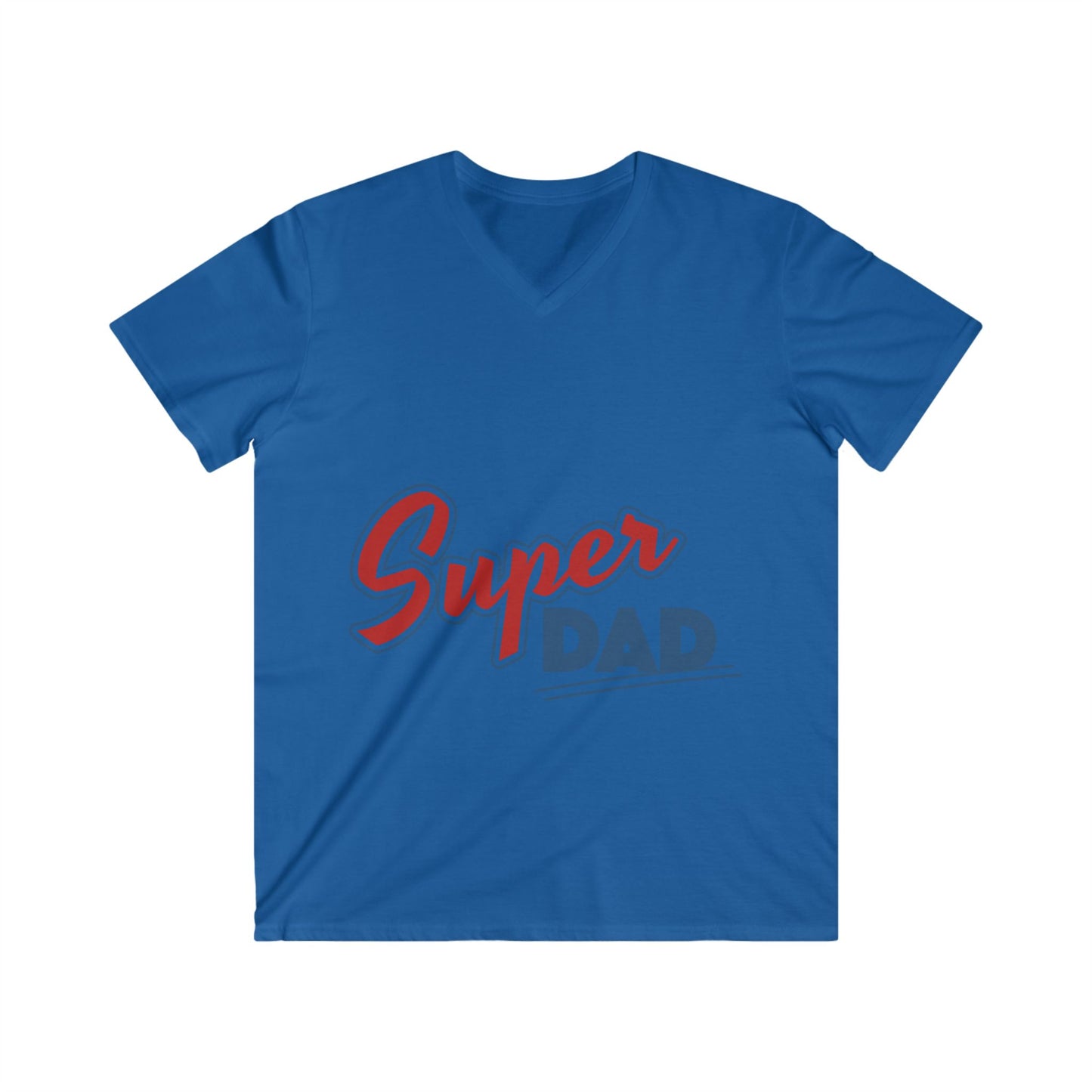 Super Dad V-Neck Tee - Perfect Father's Day Gift