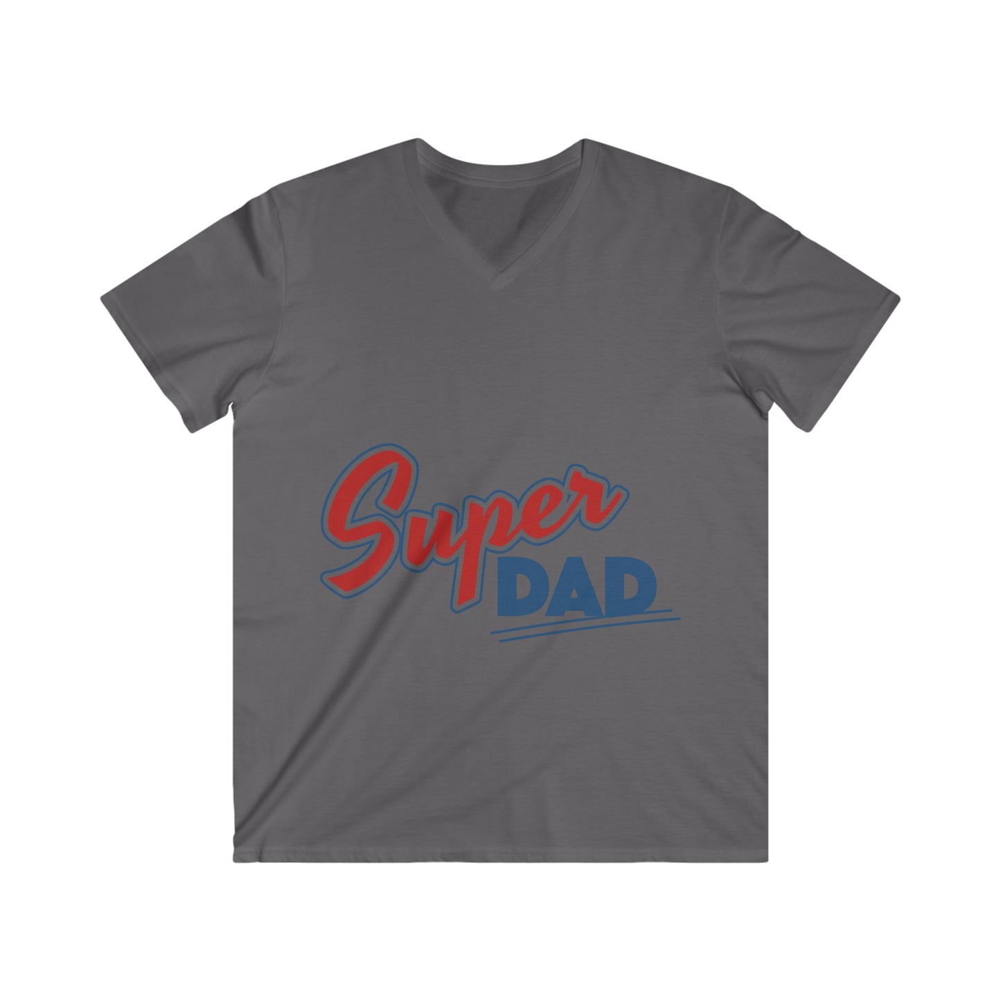 Super Dad V-Neck Tee - Perfect Father's Day Gift