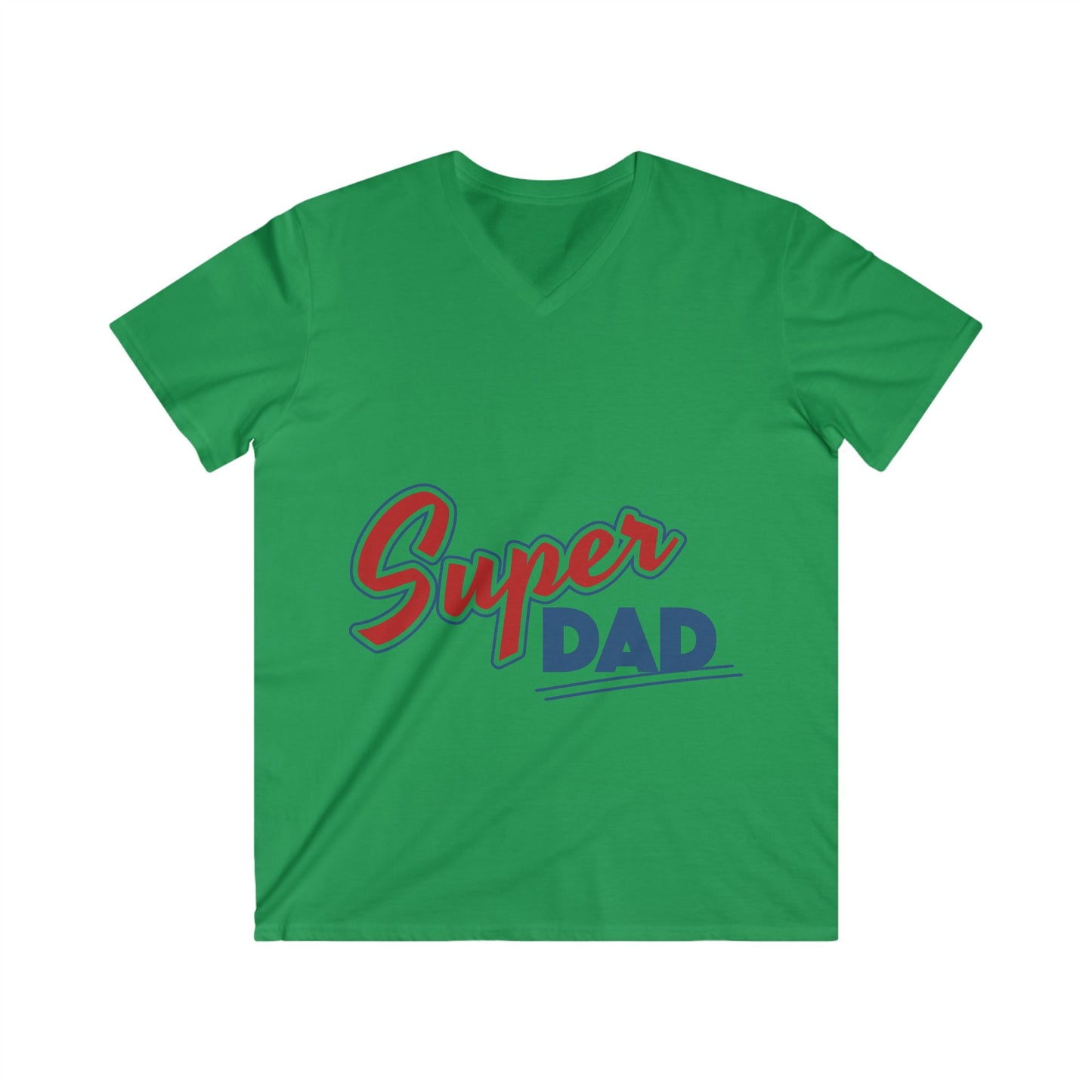 Super Dad V-Neck Tee - Perfect Father's Day Gift