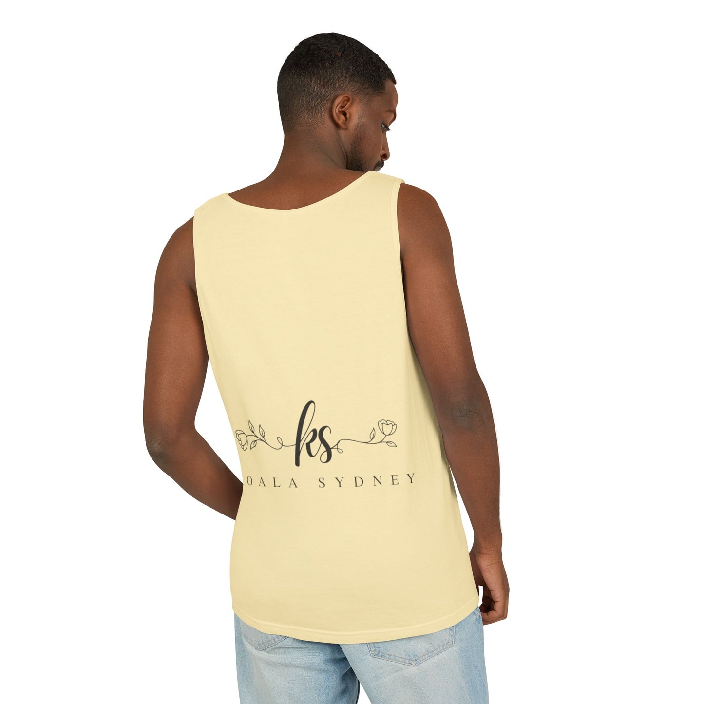 Dog Dad Unisex Garment-Dyed Tank Top - Perfect Gift for Pet Lovers