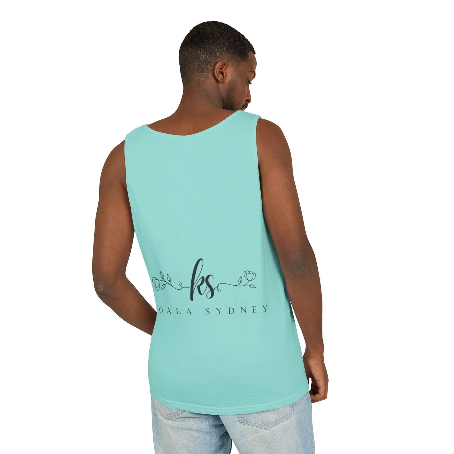 Dog Dad Unisex Garment-Dyed Tank Top - Perfect Gift for Pet Lovers
