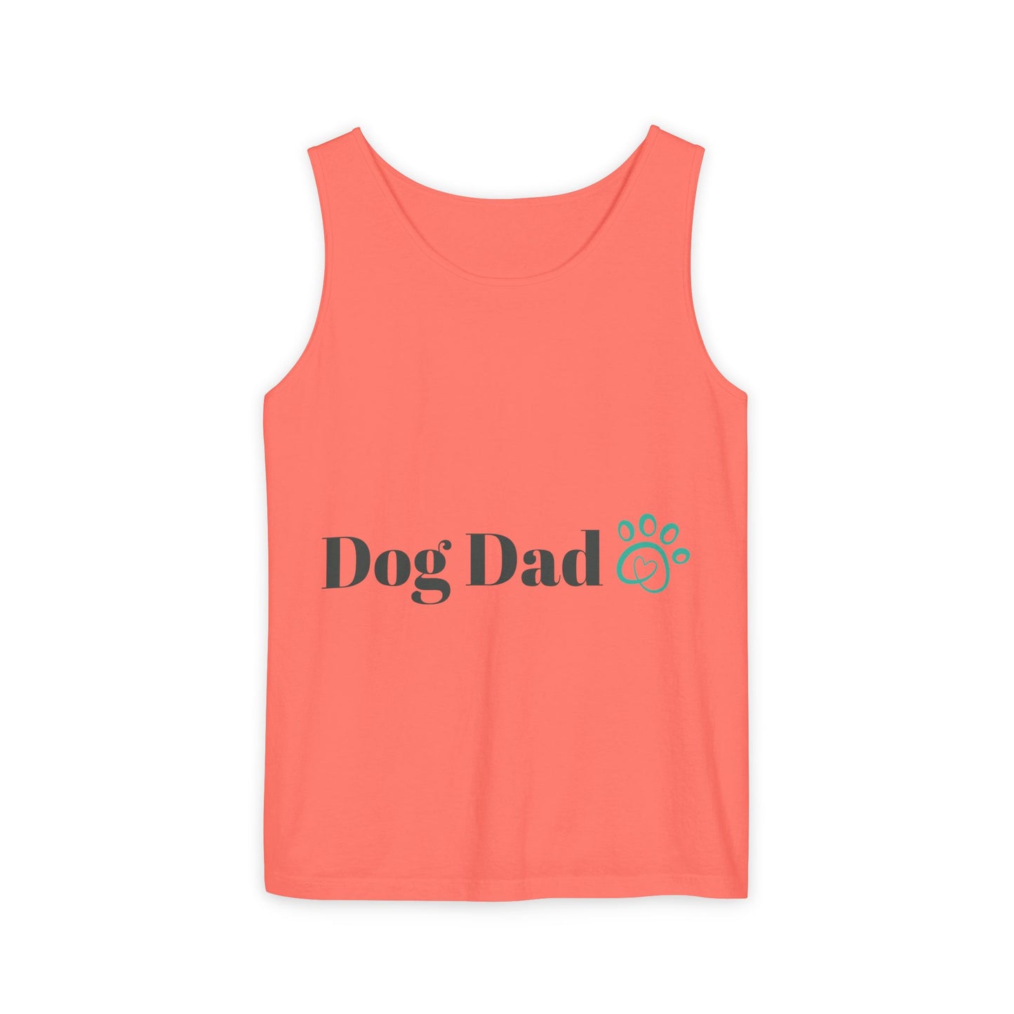 Dog Dad Unisex Garment-Dyed Tank Top - Perfect Gift for Pet Lovers
