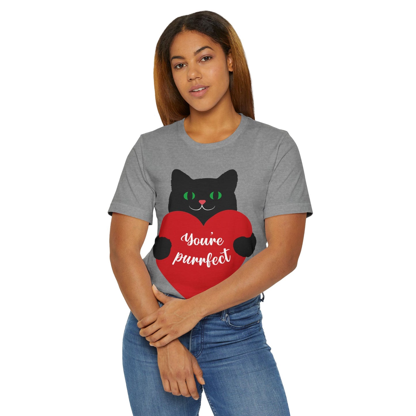 You're Purrfect Cat Love T-Shirt for Pet Lovers
