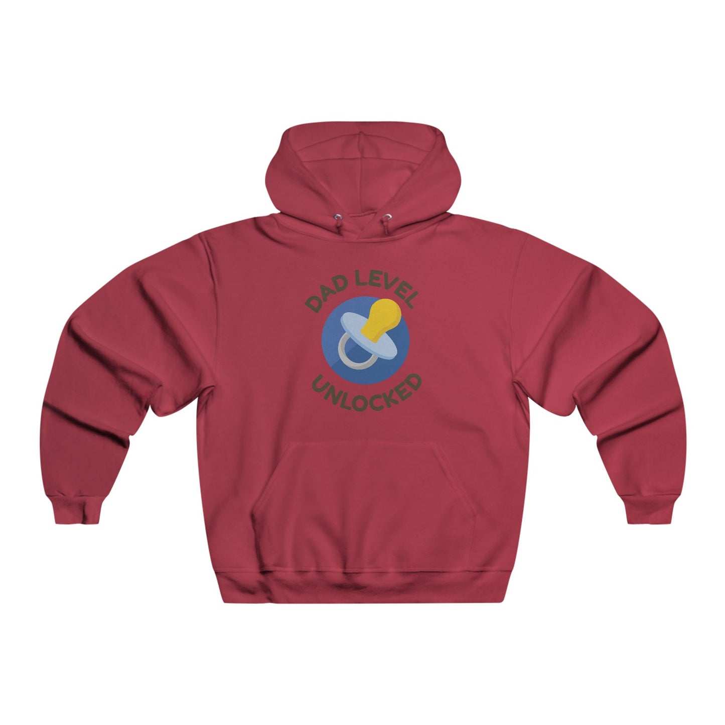Dad Level Unlocked Hooded Sweatshirt - Perfect for New Dads
