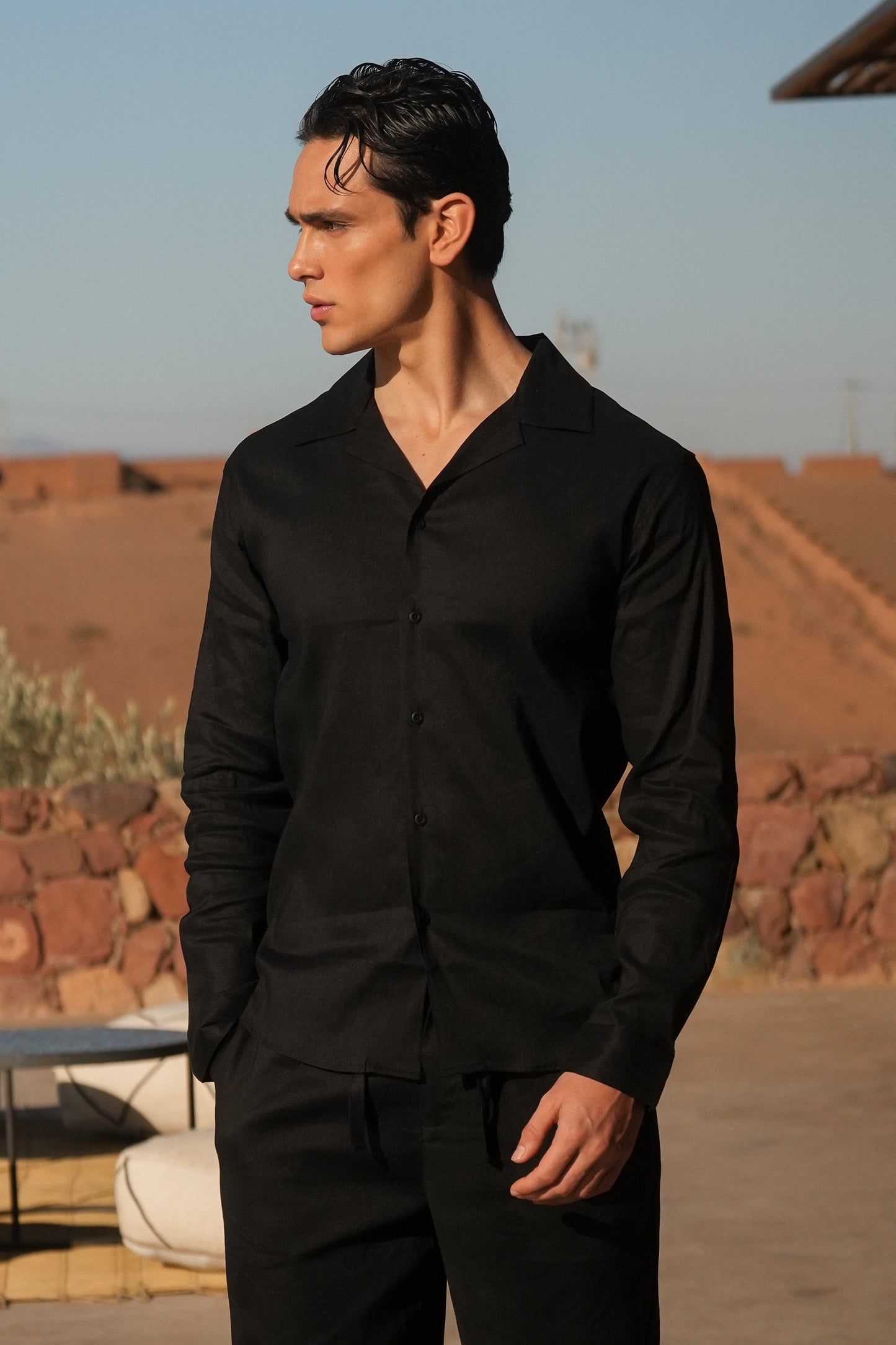 Classic Linen Long Sleeve Shirt
