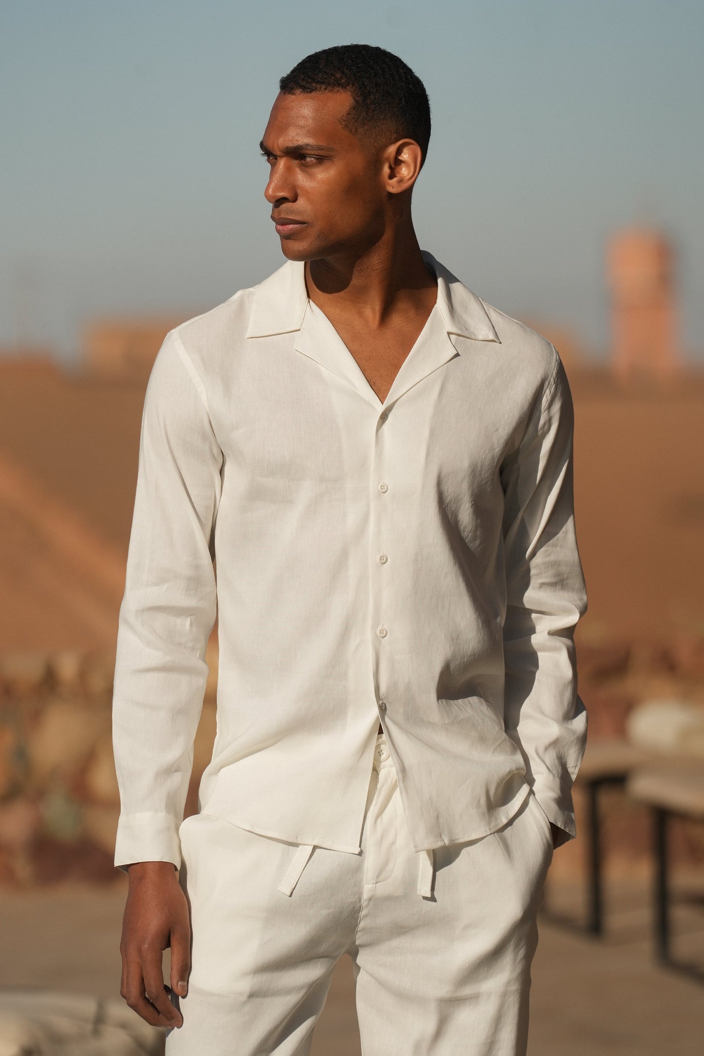 Classic Linen Long Sleeve Shirt