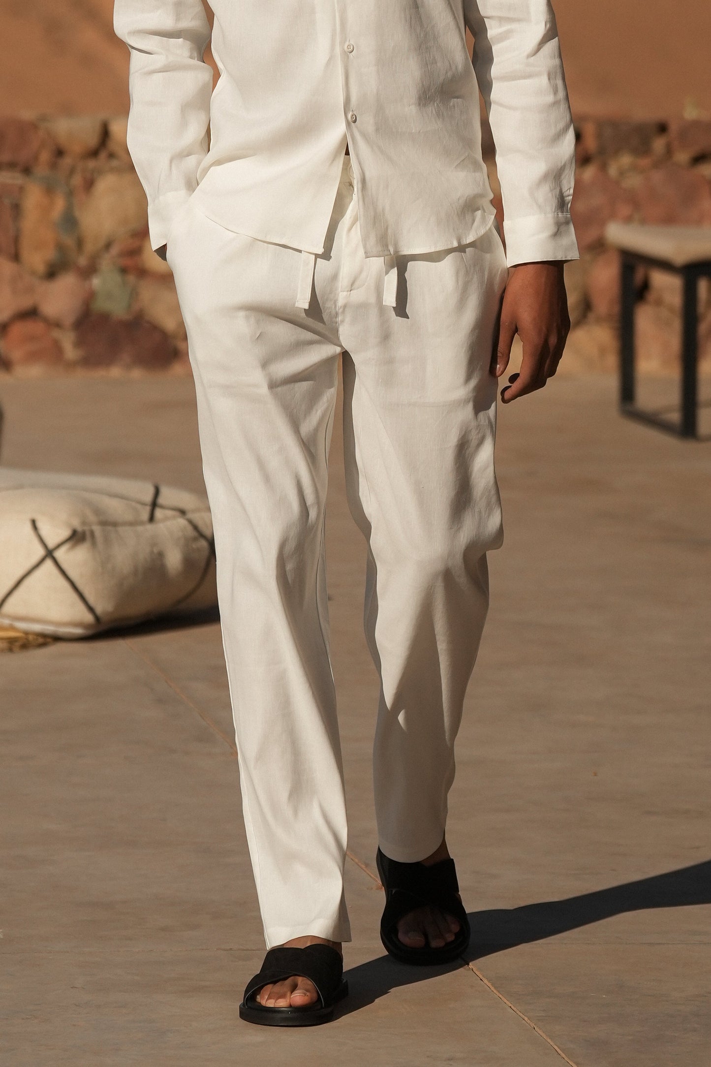 Elegant Linen Trousers