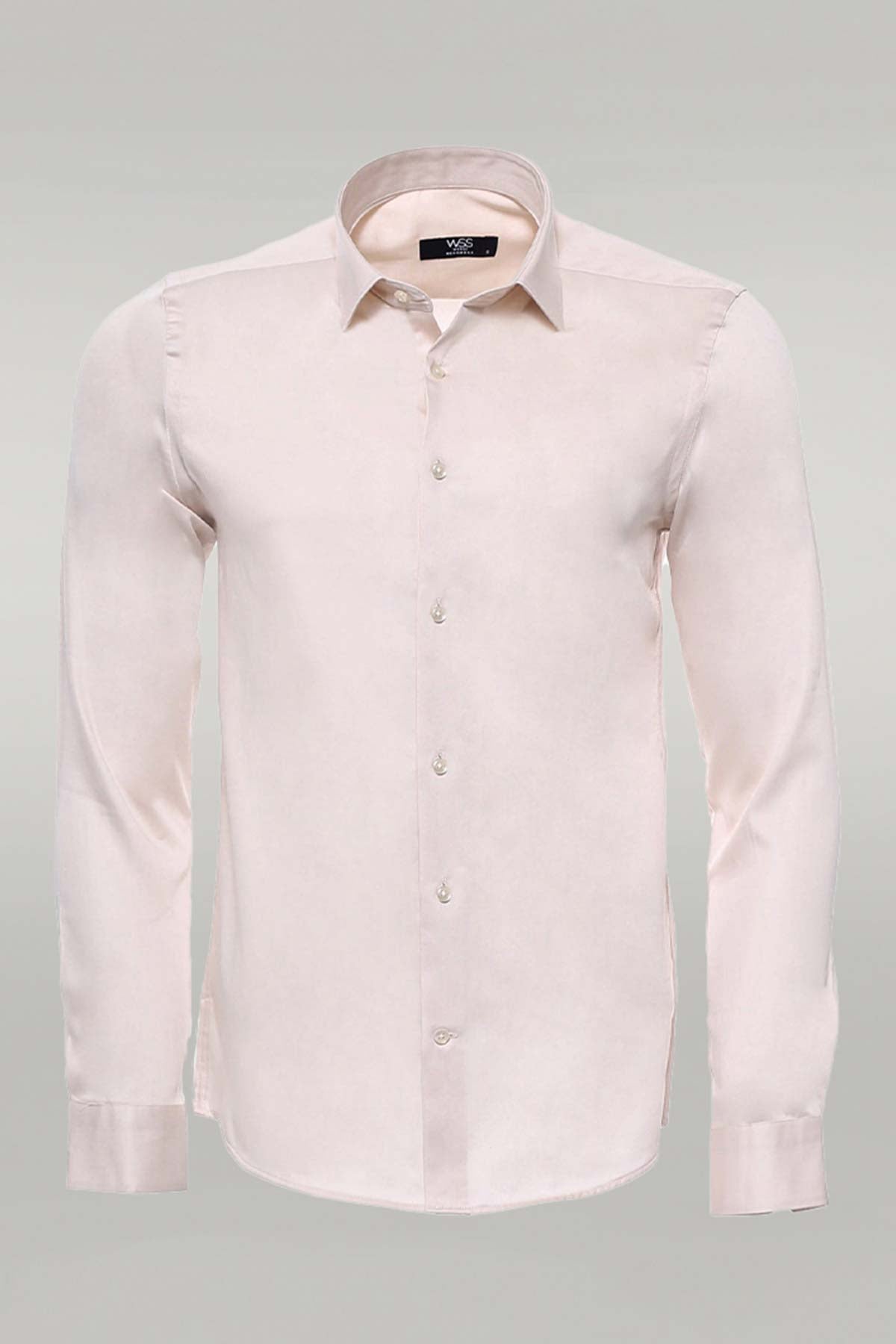 KOALA SYDNEY Slim Fit Long Sleeve Ivory Men Shirt -