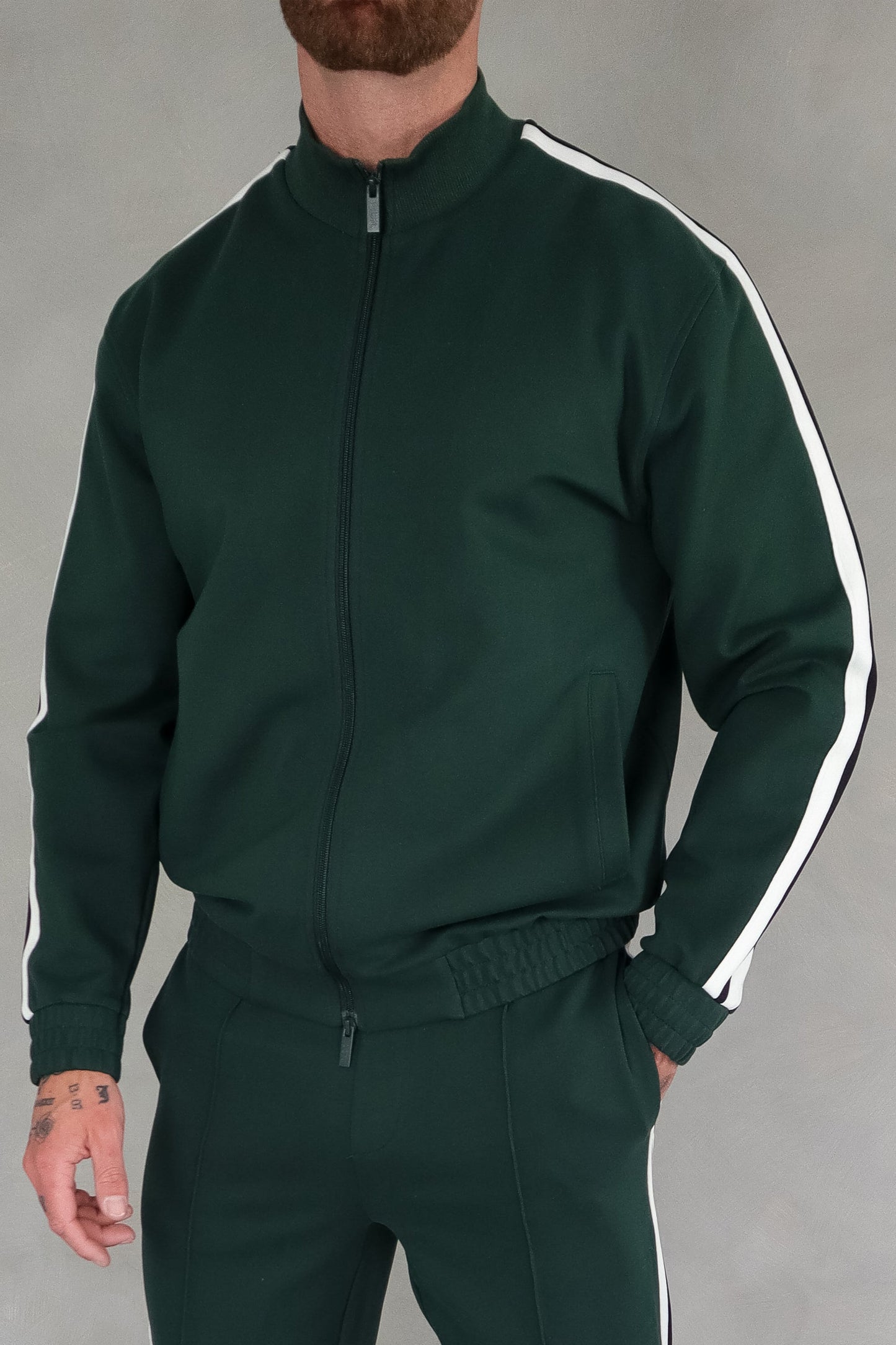 Track Jacket with Tape Detail