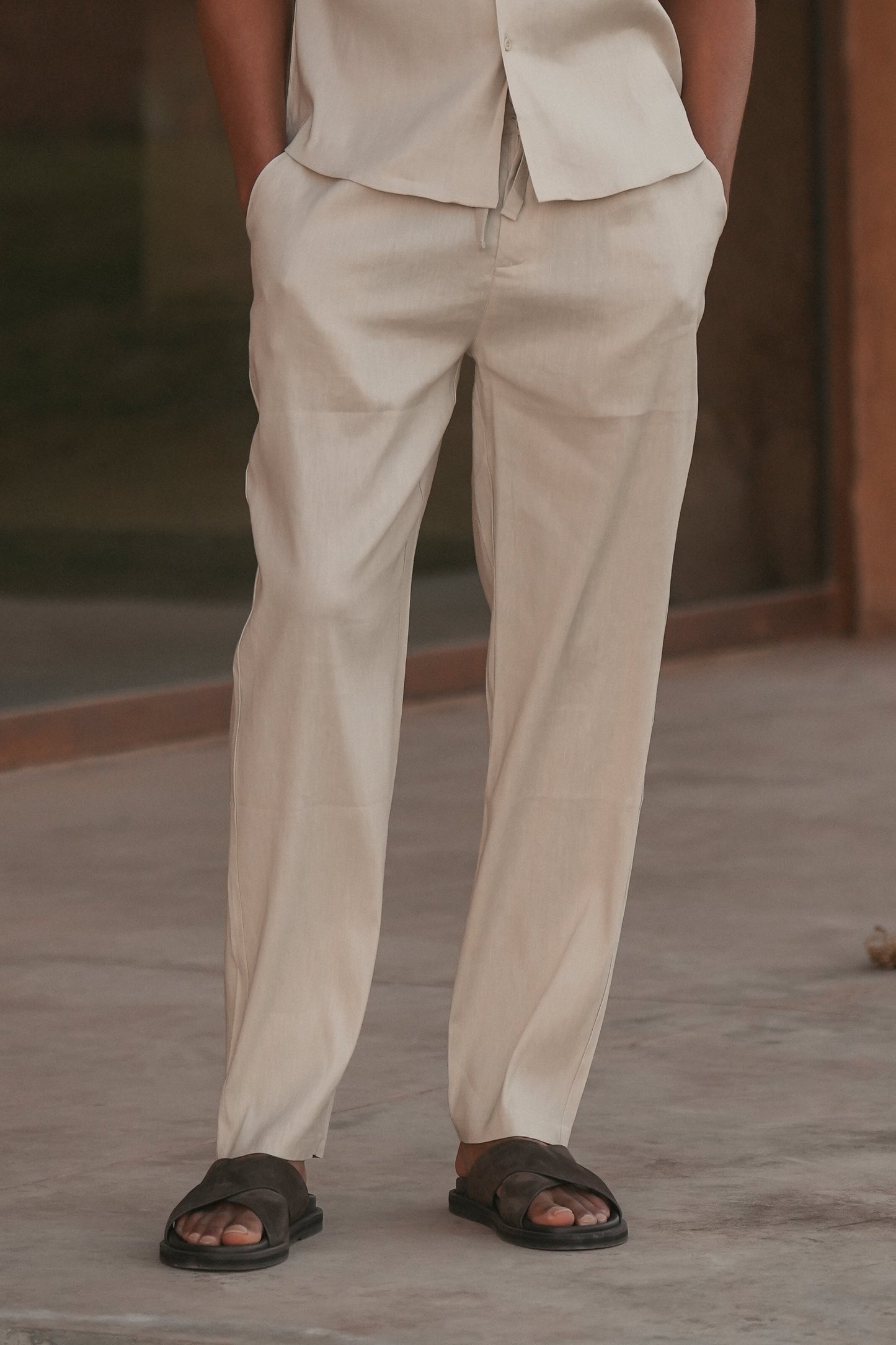 Elegant Linen Trousers