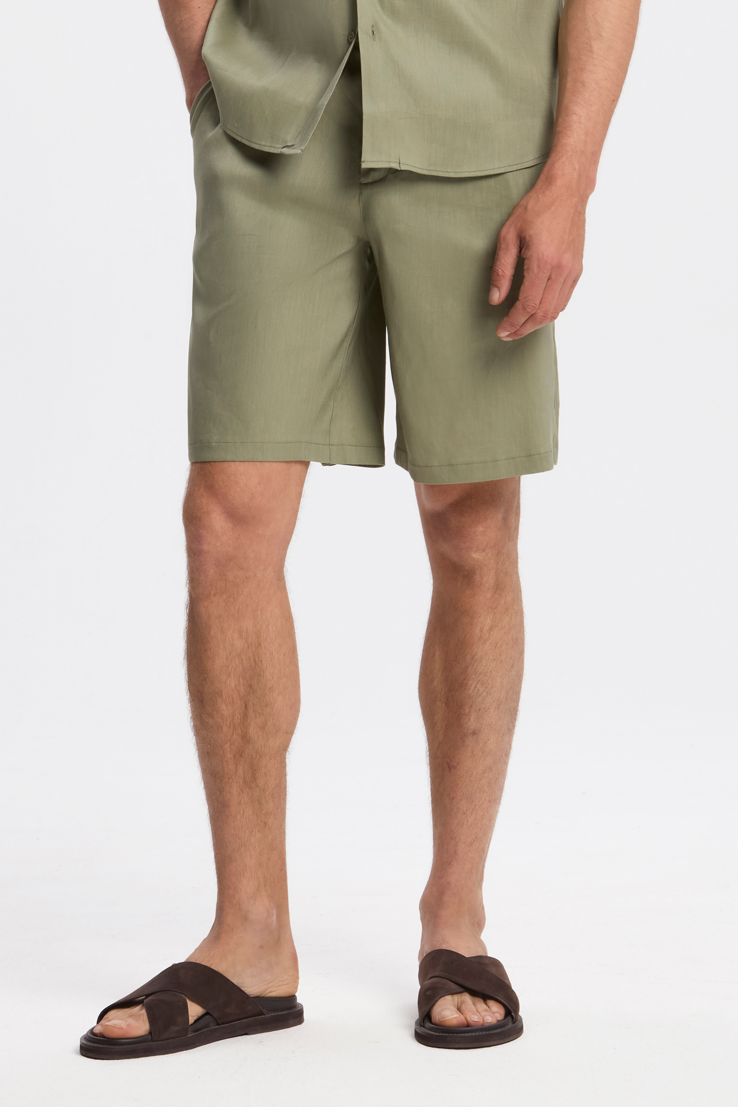Linen Short Set