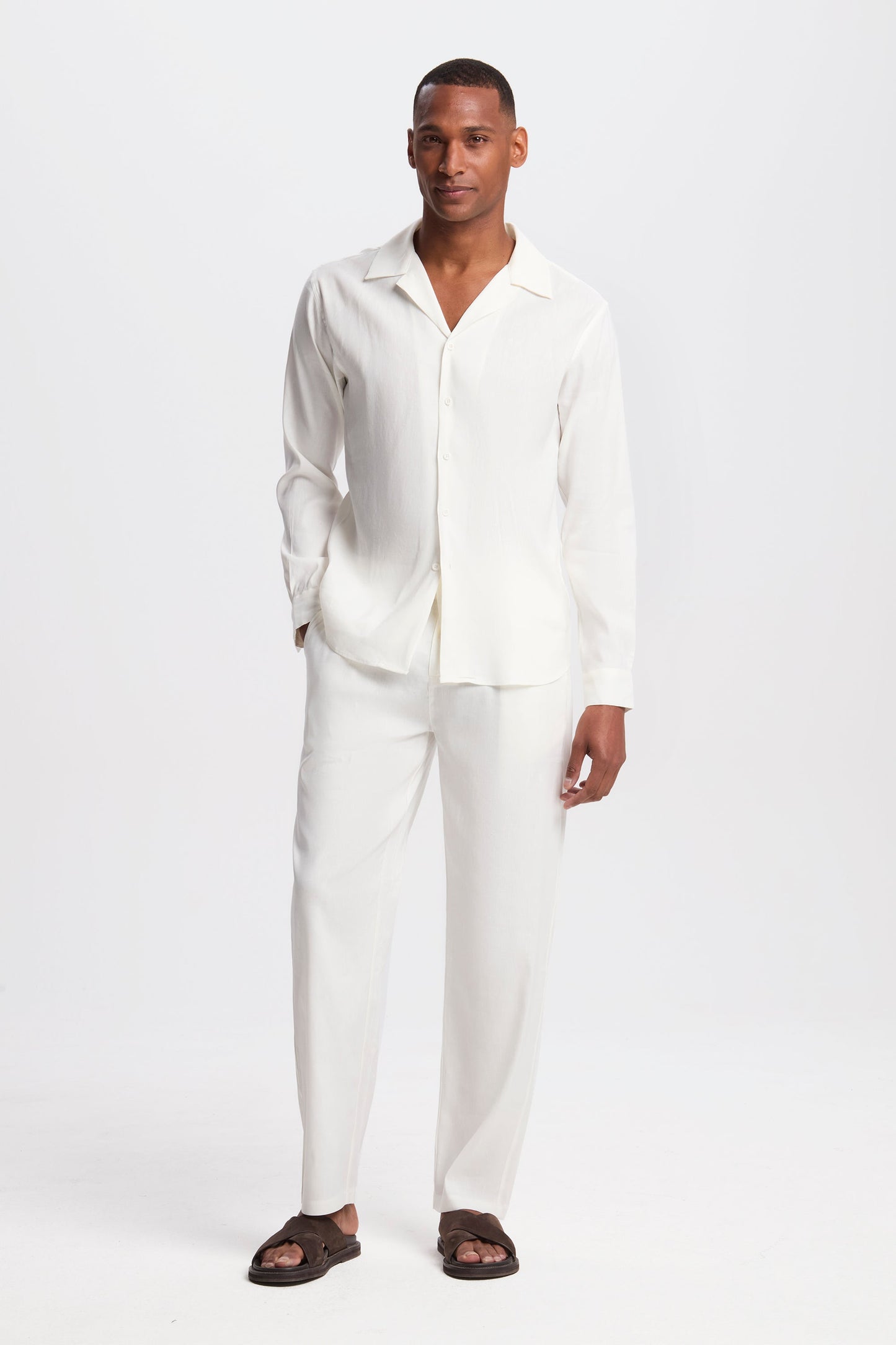 Classic Linen Long Sleeve Shirt
