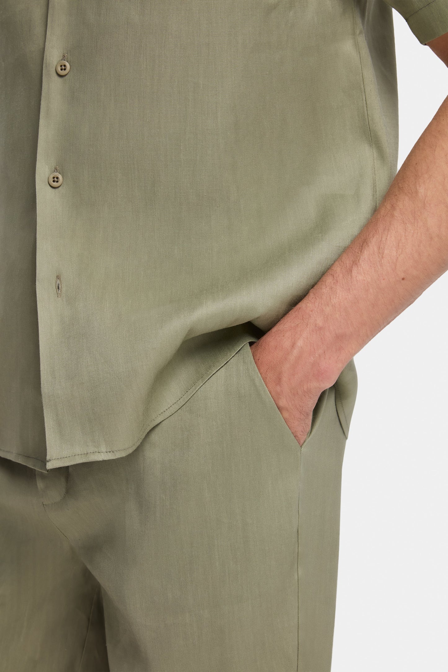 KOALA SYDNEY Short Sleeve Linen Shirt