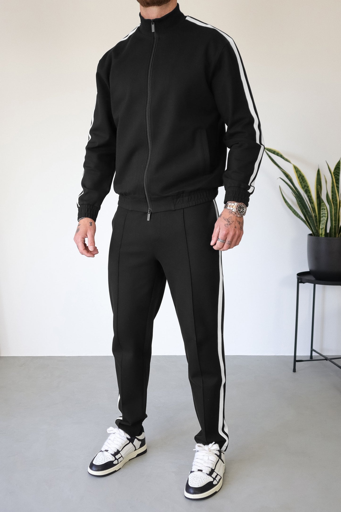 Track Jacket with Tape Detail