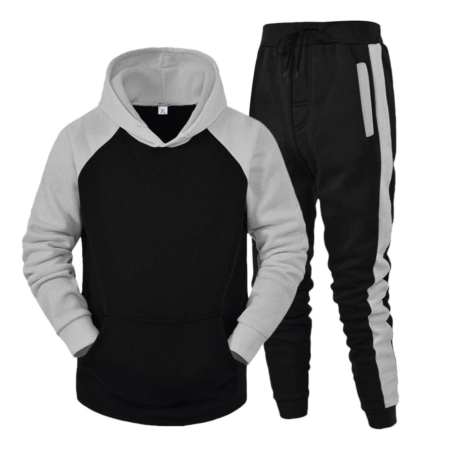 Men’s 2-Piece Hoodie Tracksuit Set
