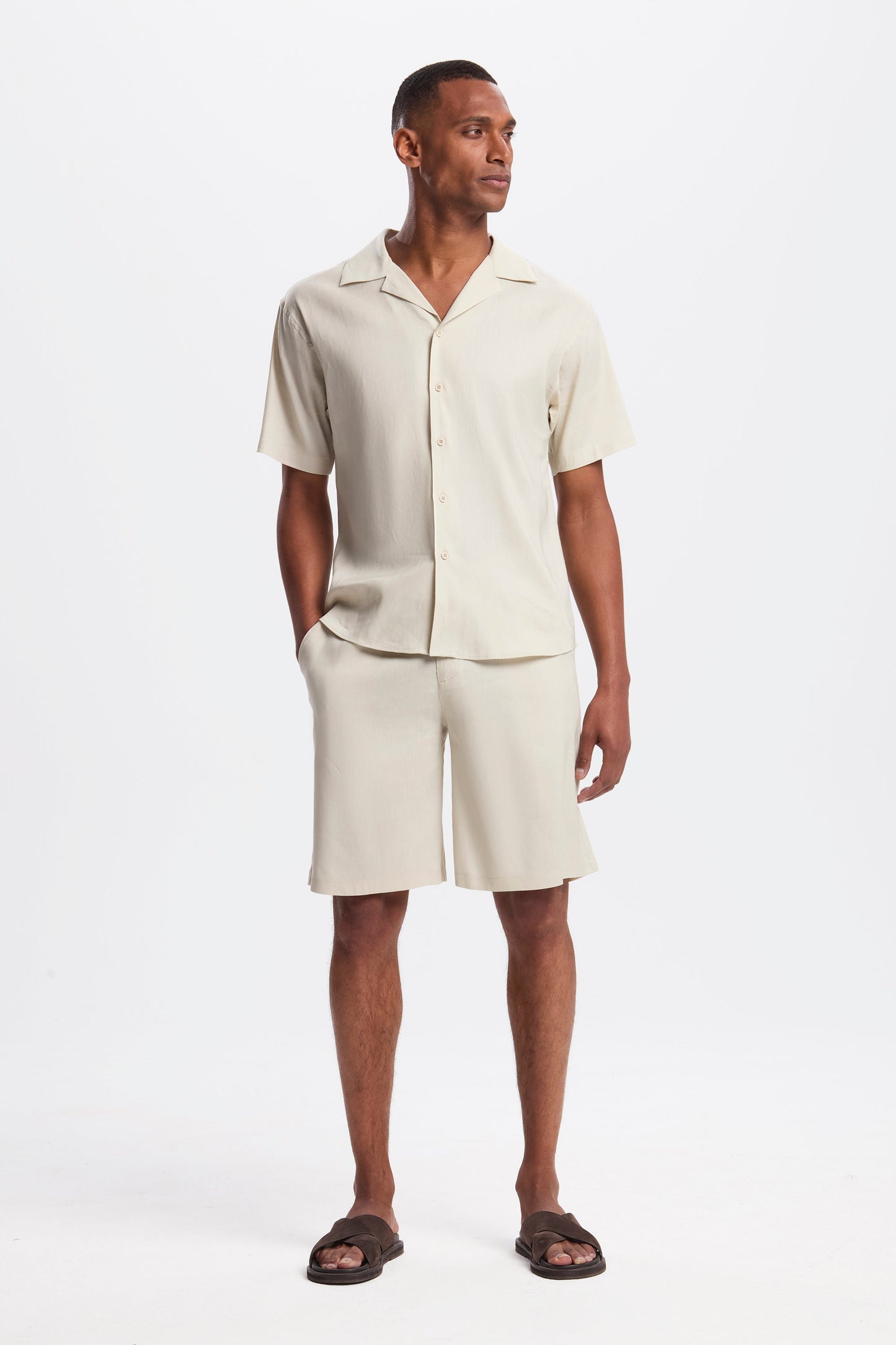 KOALA SYDNEY Short Sleeve Linen Shirt