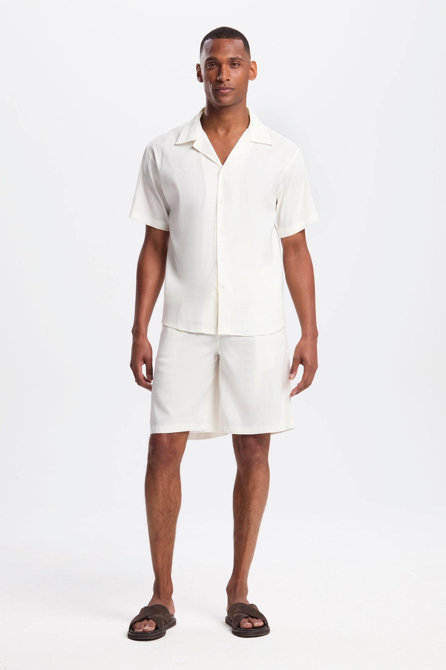 KOALA SYDNEY Short Sleeve Linen Shirt
