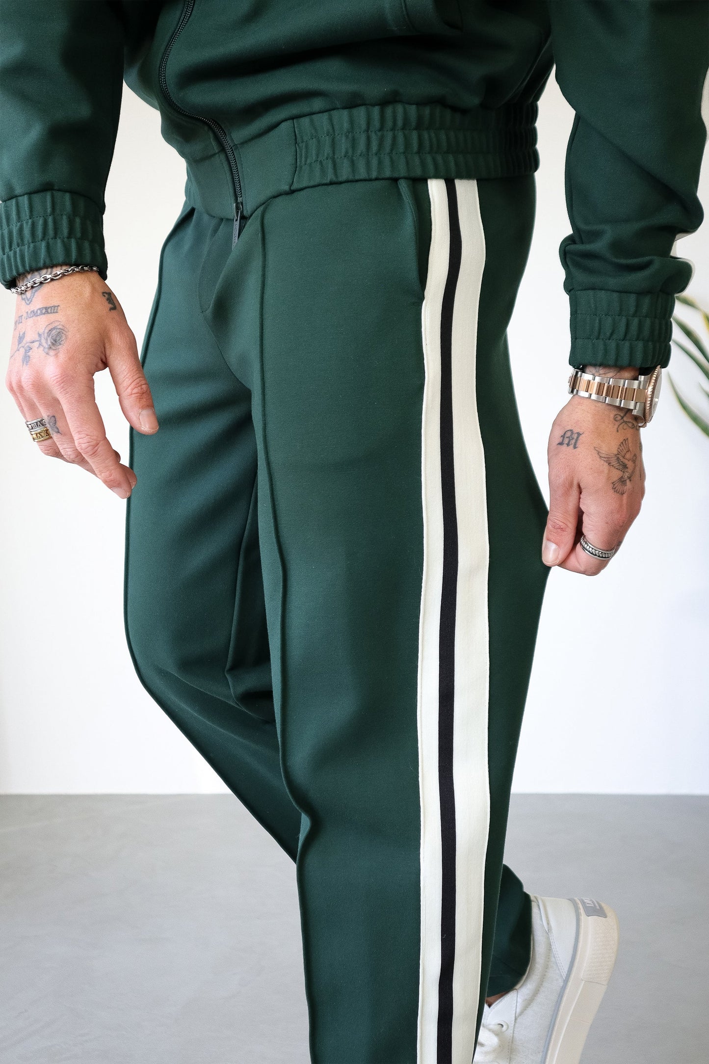 Track Trousers with Tape Detail