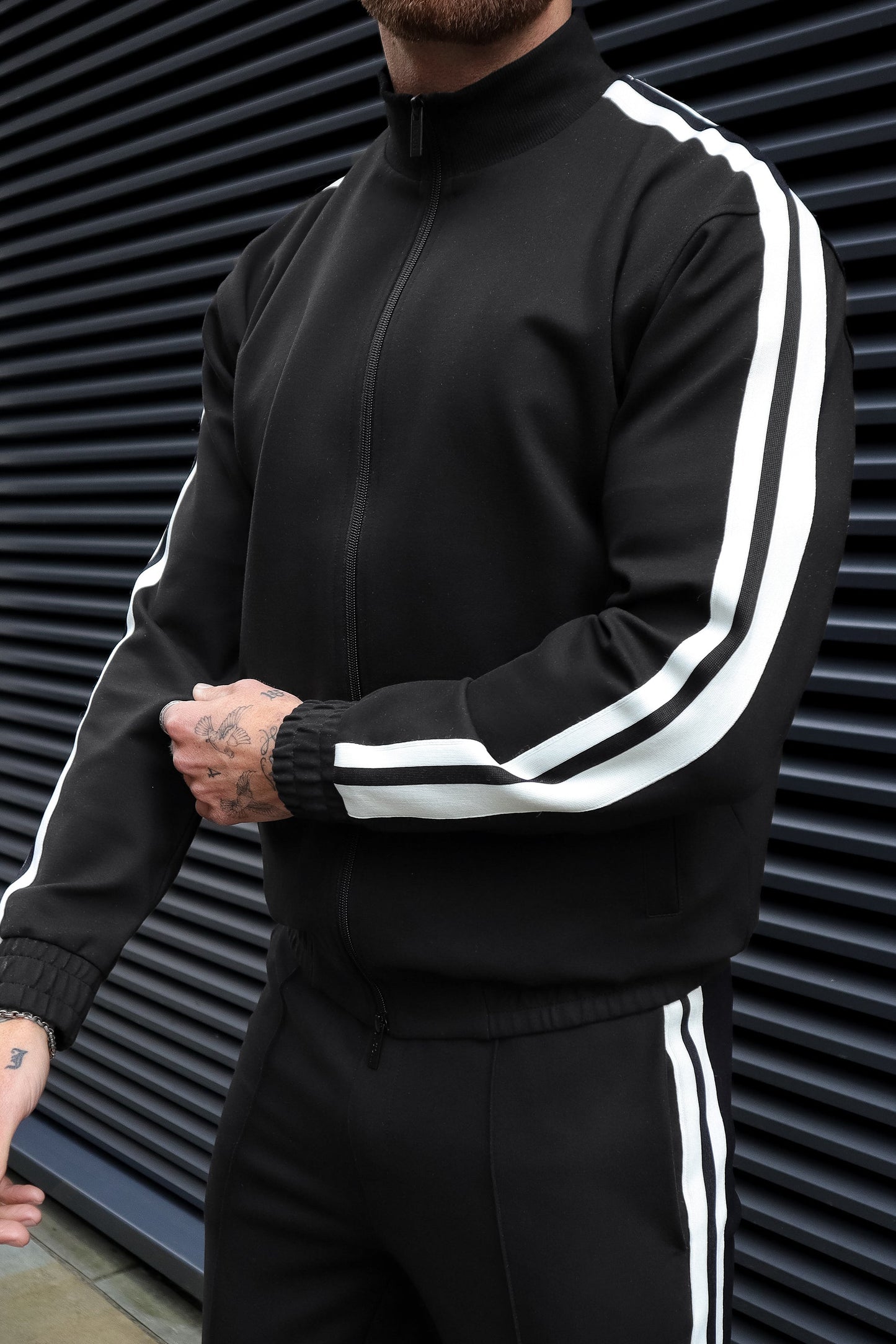 Track Jacket with Tape Detail