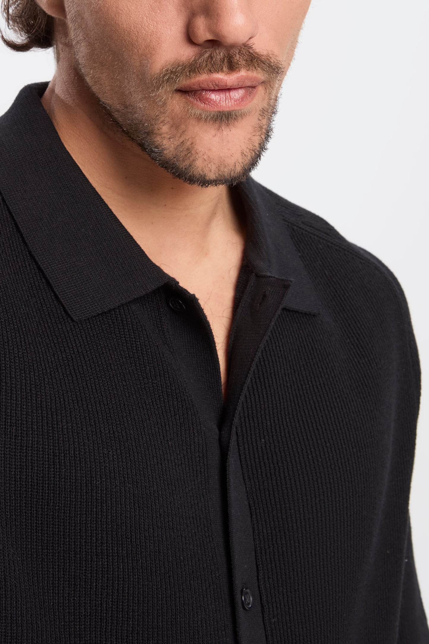 RUSSO Short Sleeve Knitted Shirt