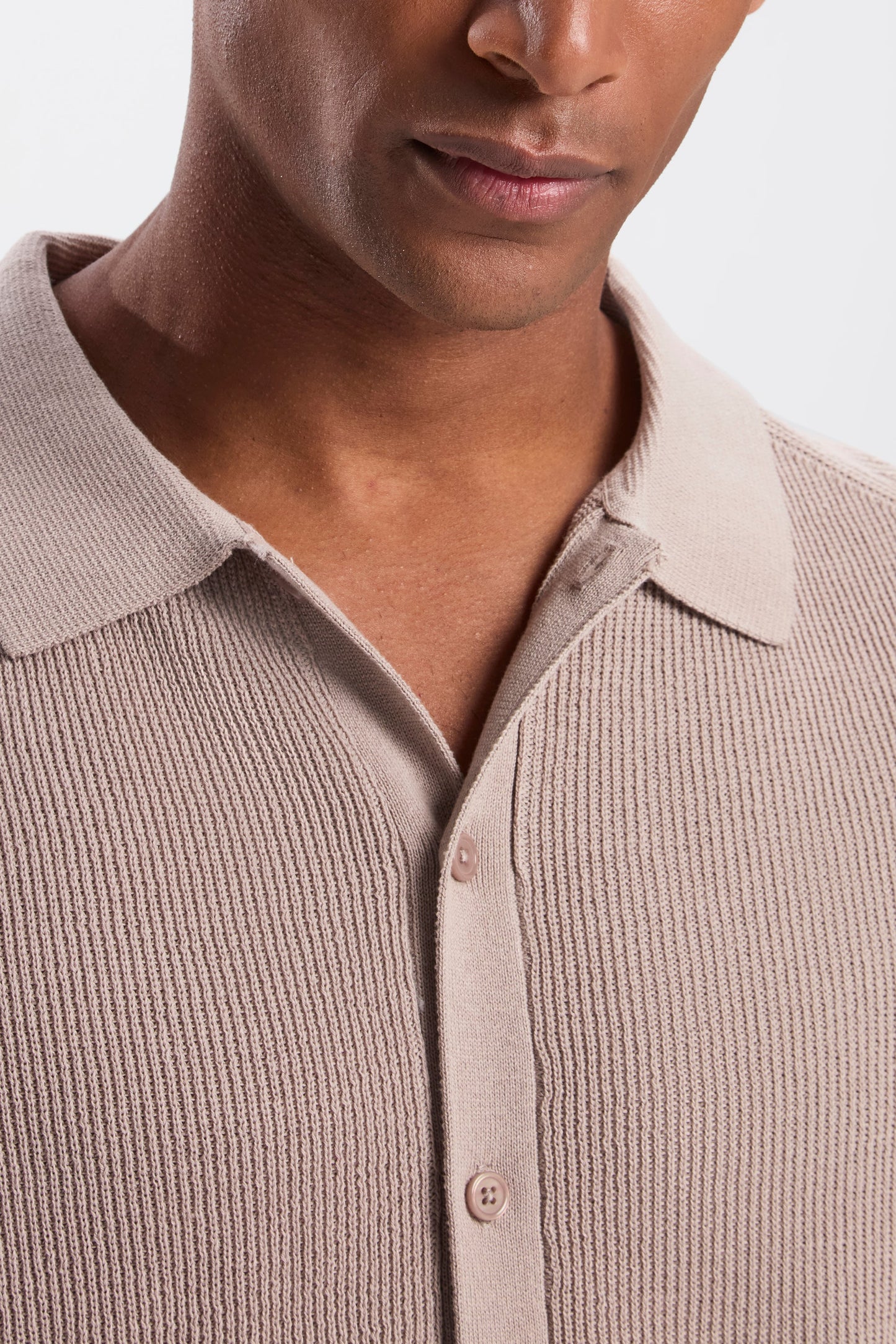 RUSSO Short Sleeve Knitted Shirt
