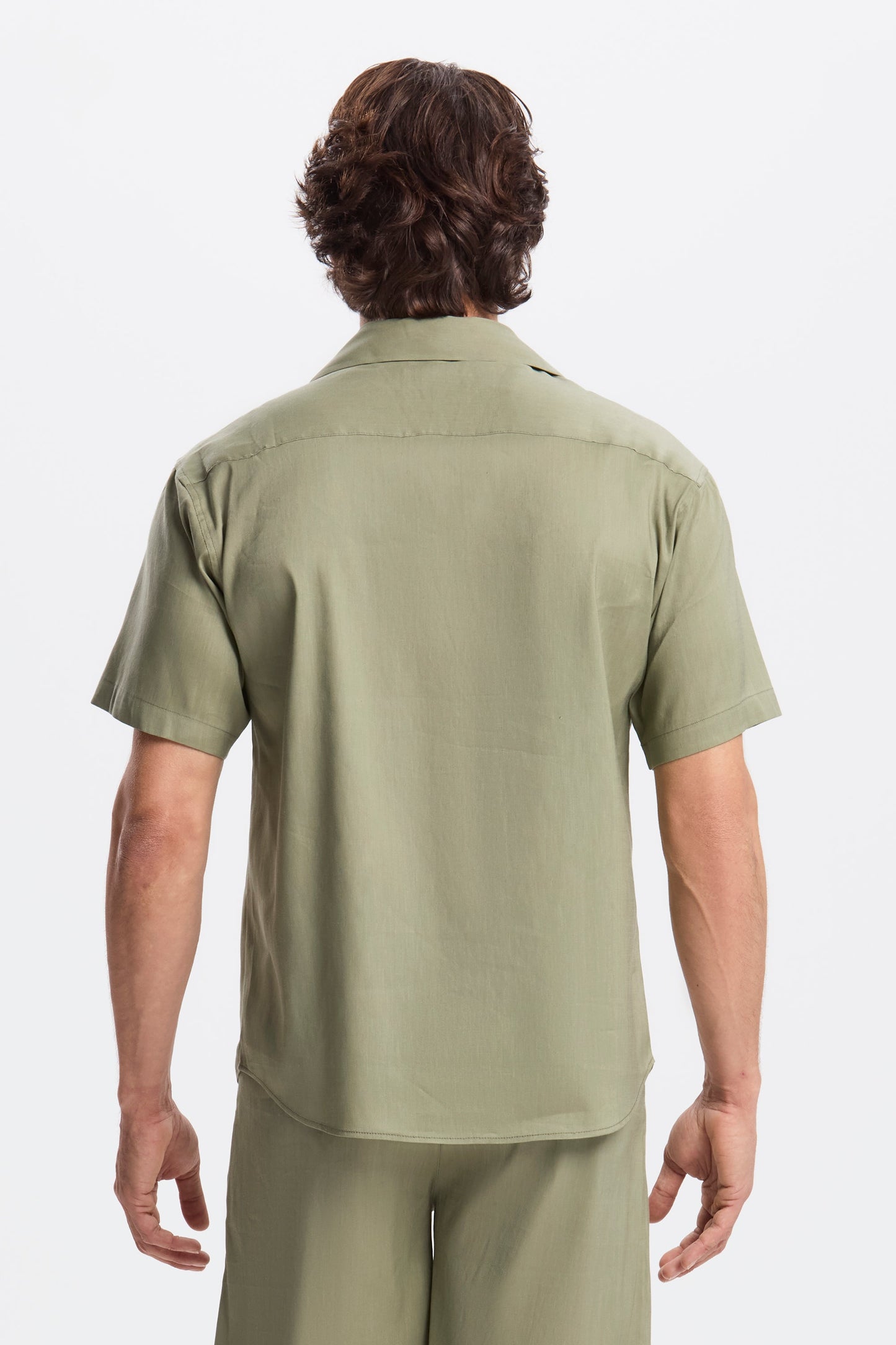 THE LINEN SHORT SET