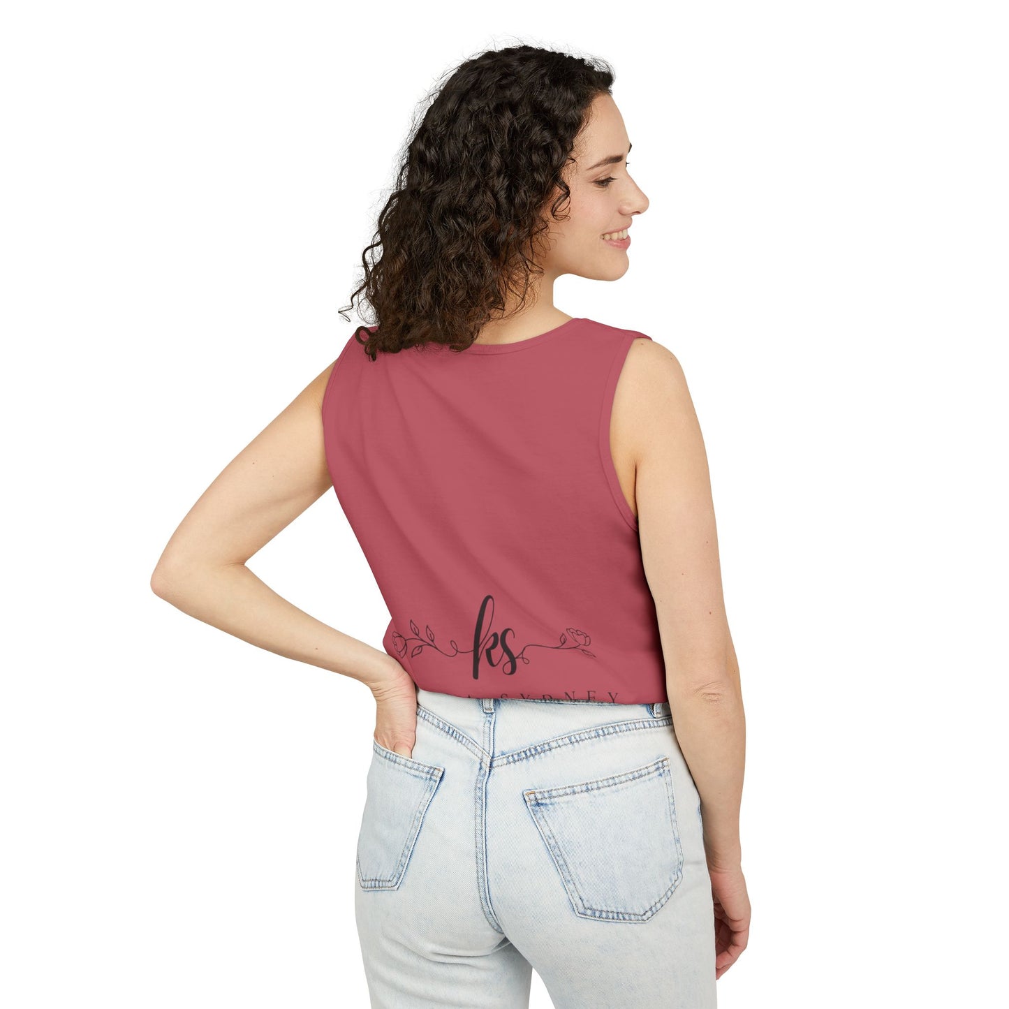 Dog Dad Unisex Garment-Dyed Tank Top - Perfect Gift for Pet Lovers