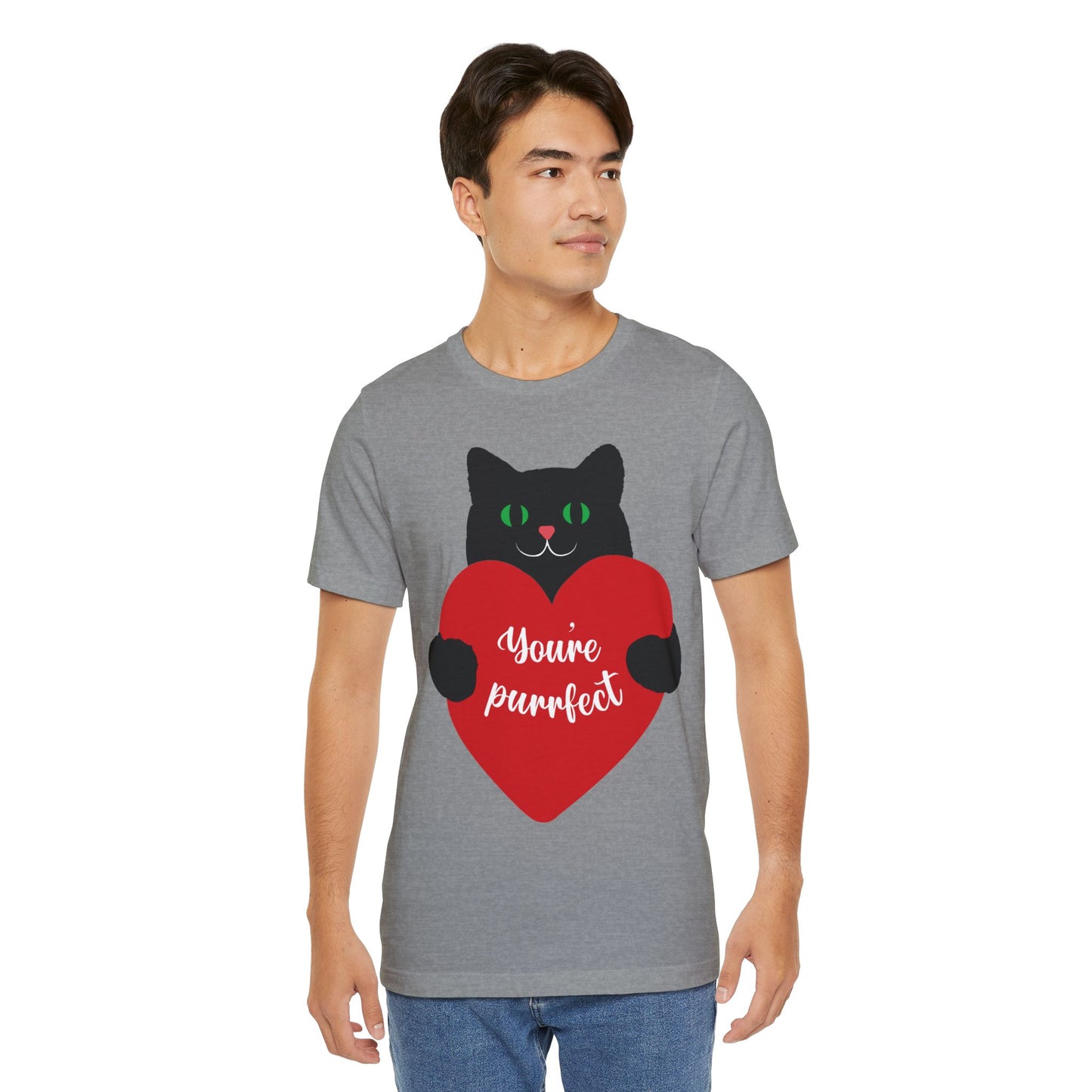 You're Purrfect Cat Love T-Shirt for Pet Lovers