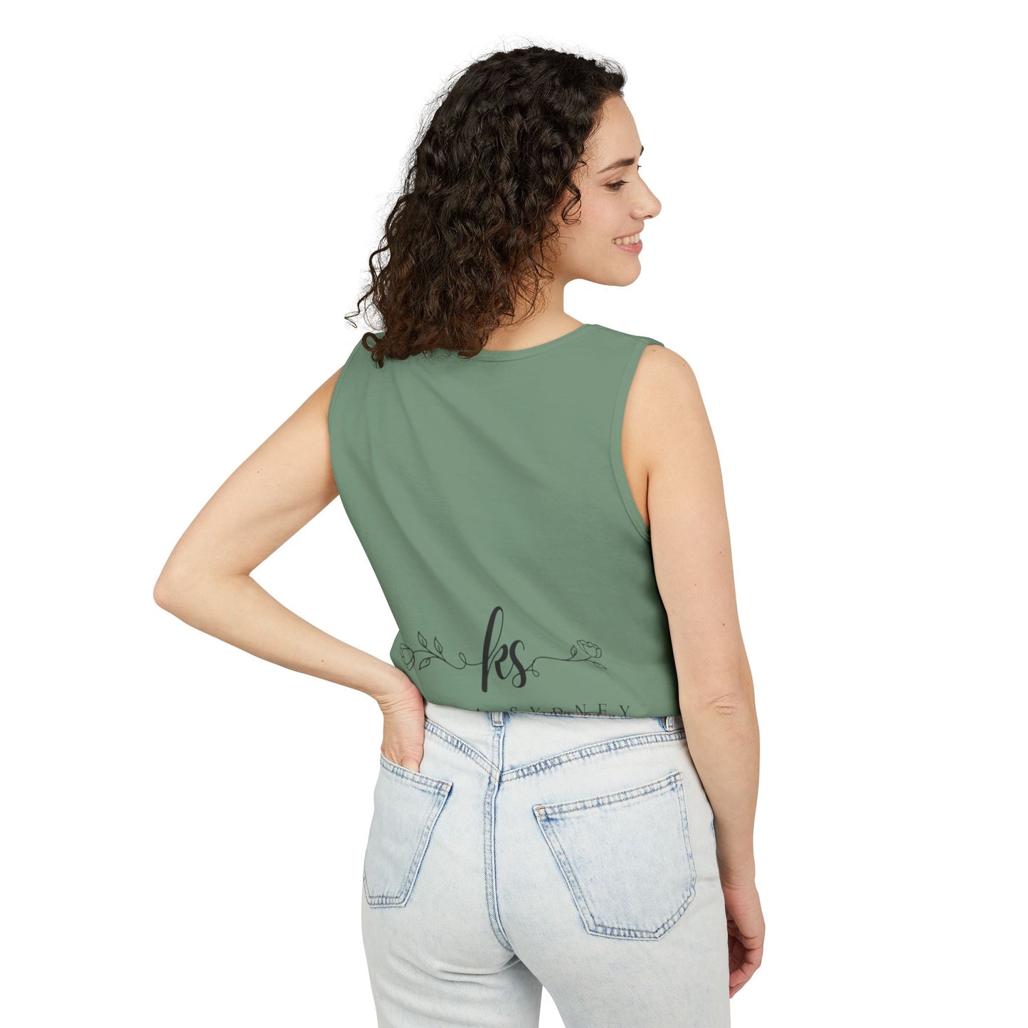Dog Dad Unisex Garment-Dyed Tank Top - Perfect Gift for Pet Lovers