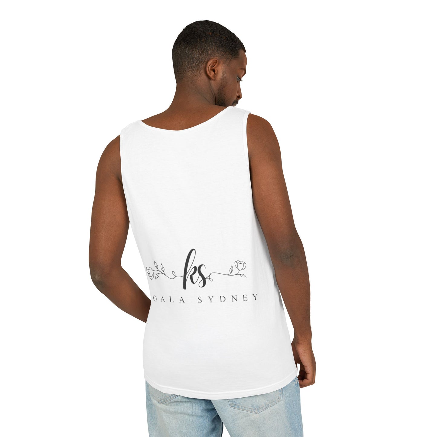 Dog Dad Unisex Garment-Dyed Tank Top - Perfect Gift for Pet Lovers