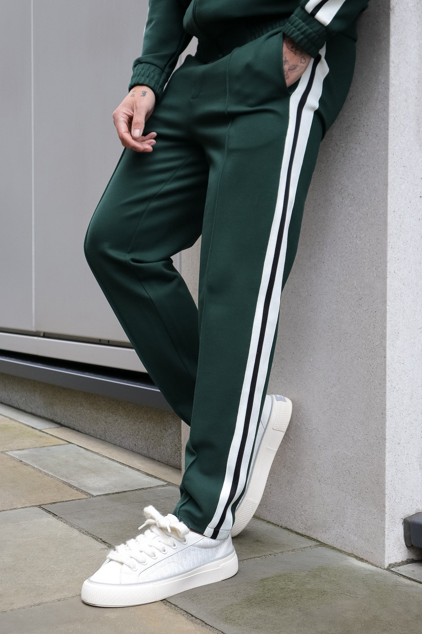Track Trousers with Tape Detail
