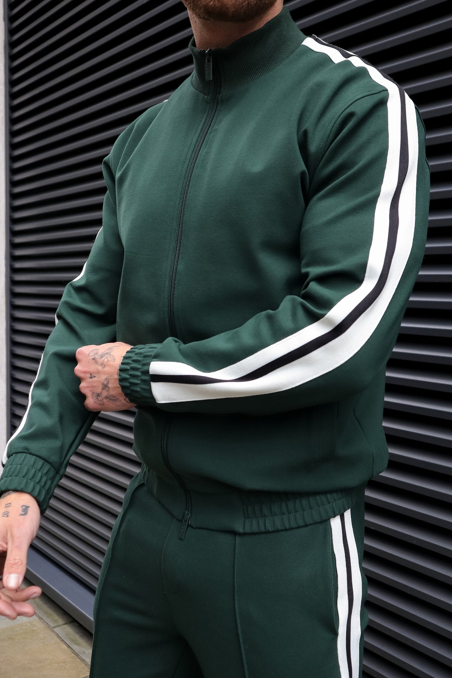 Track Jacket with Tape Detail