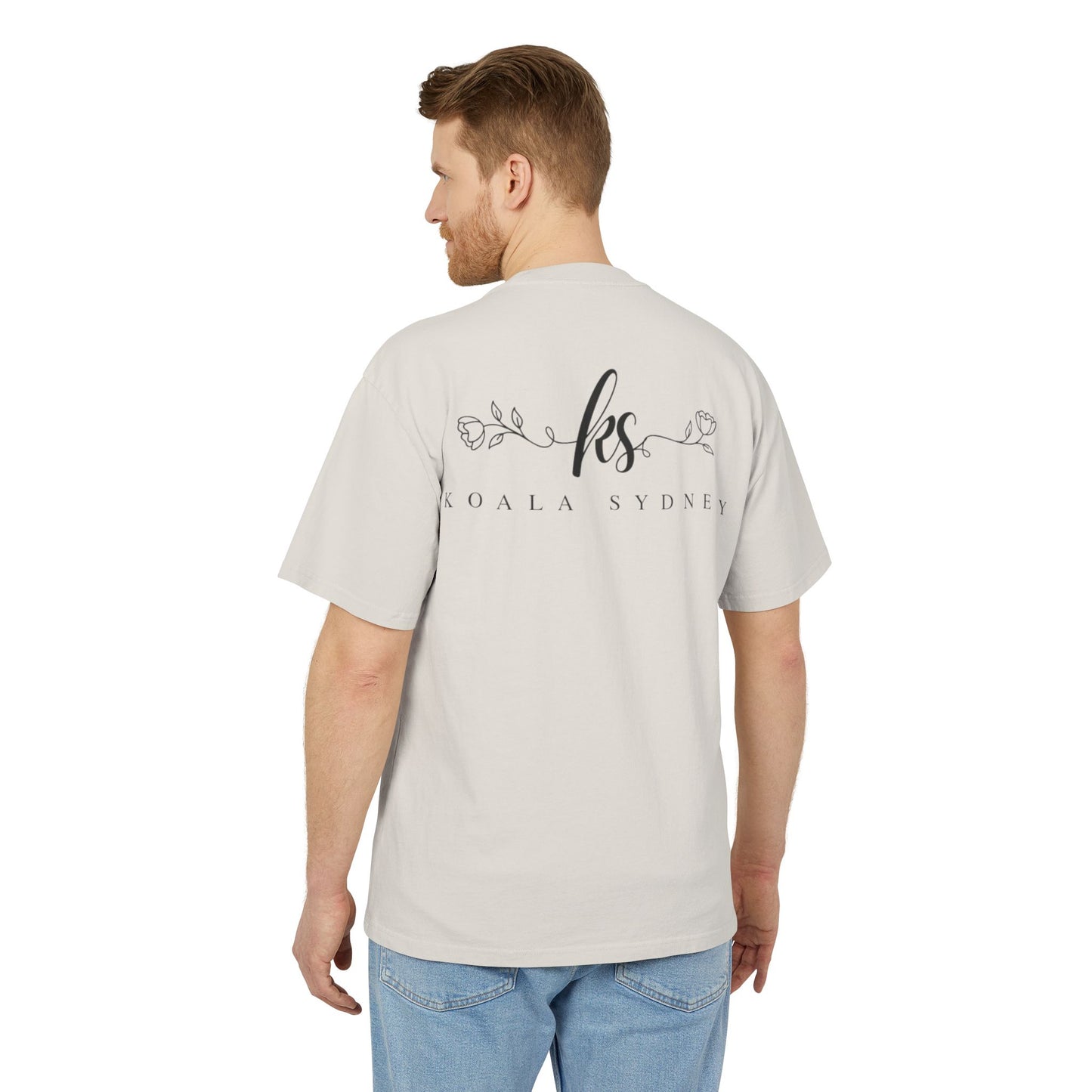 Heavy Faded Tee - "Bed Wine Blue" Unisex T-Shirt