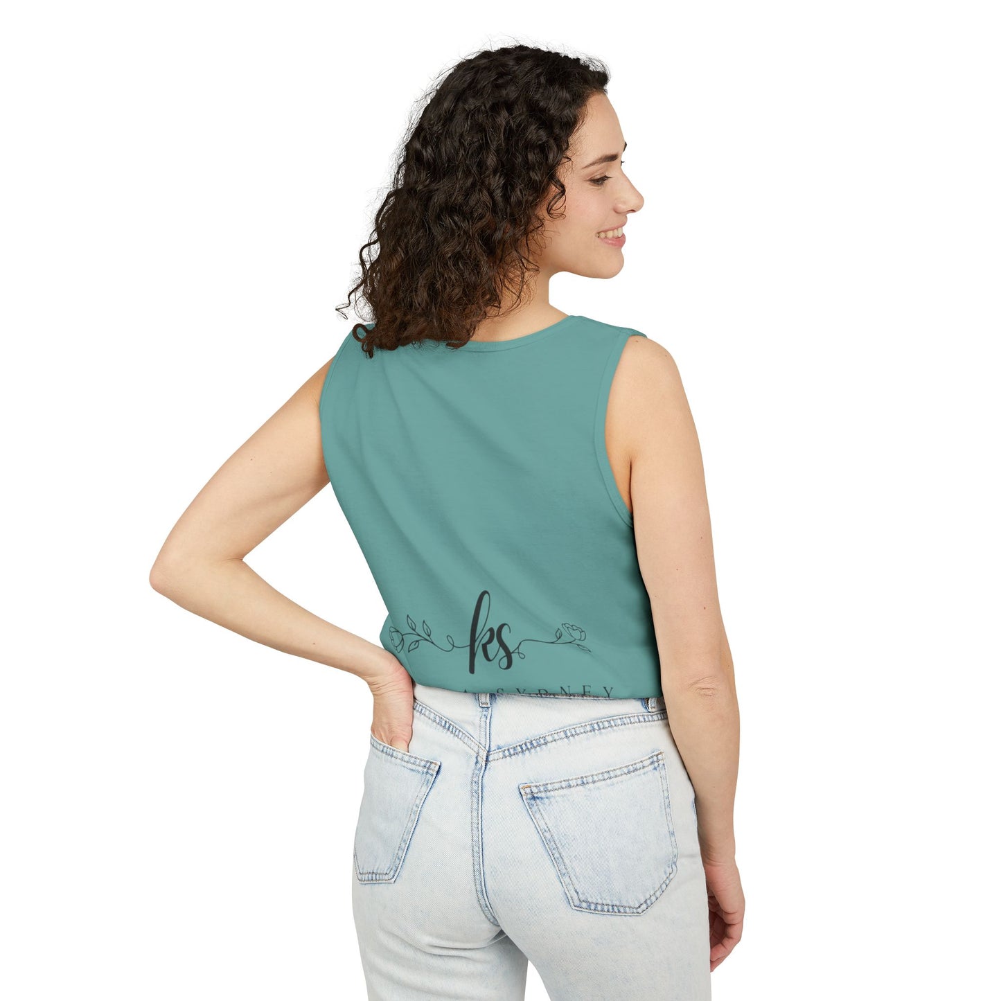 Dog Dad Unisex Garment-Dyed Tank Top - Perfect Gift for Pet Lovers