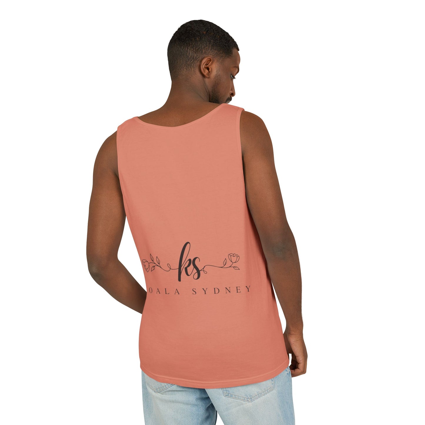 Dog Dad Unisex Garment-Dyed Tank Top - Perfect Gift for Pet Lovers
