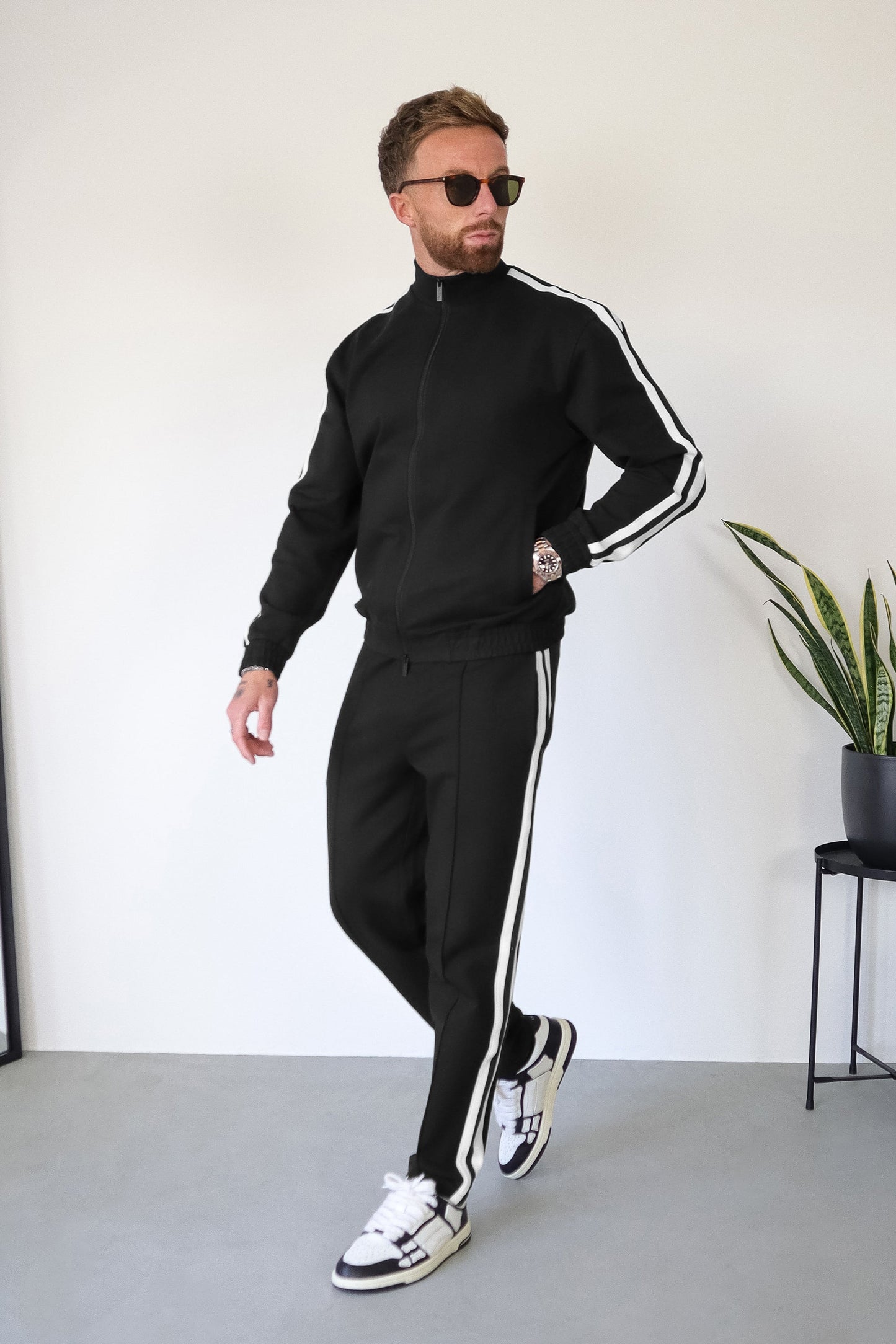 Track Jacket with Tape Detail