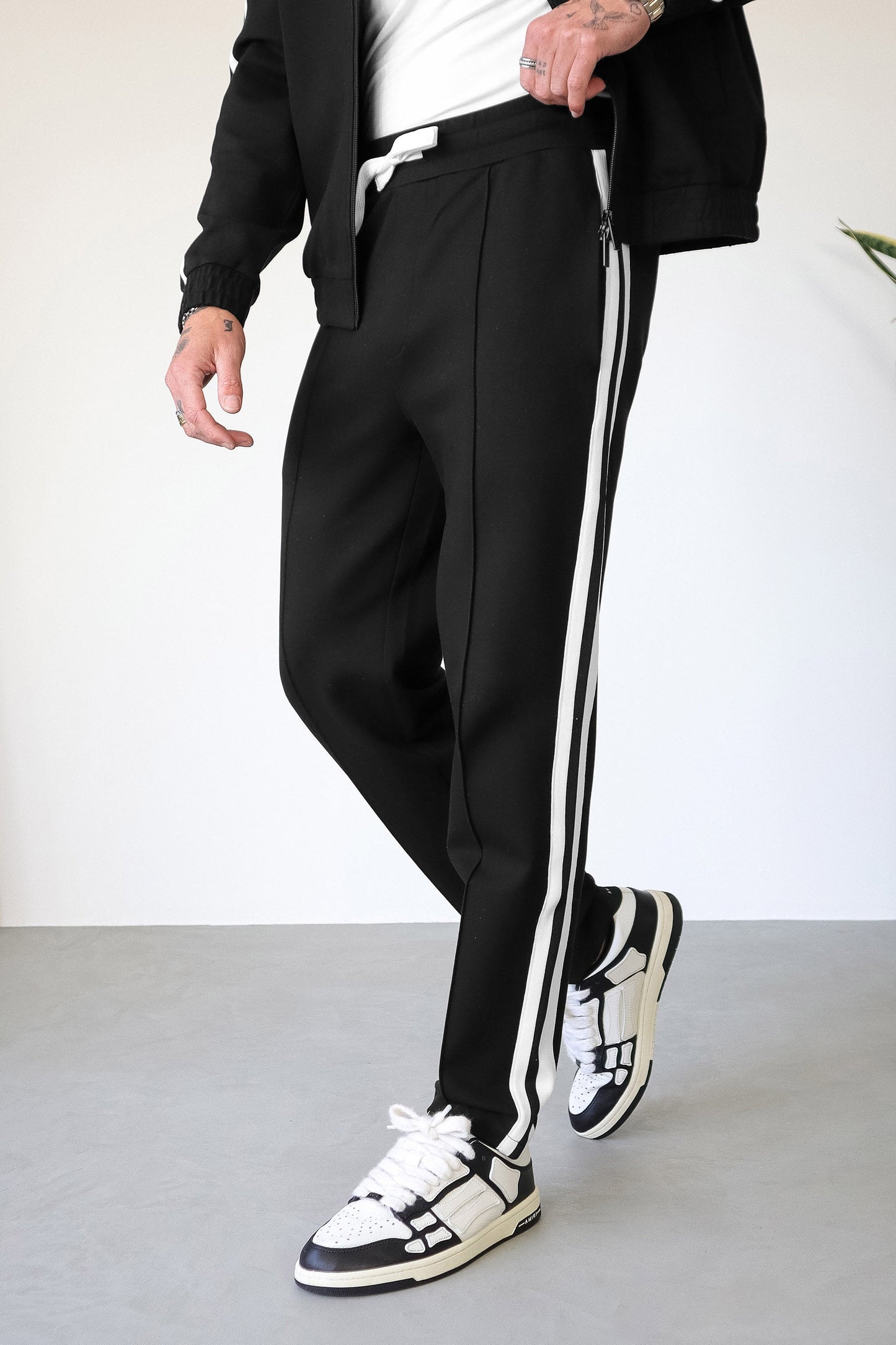 Track Trousers with Tape Detail
