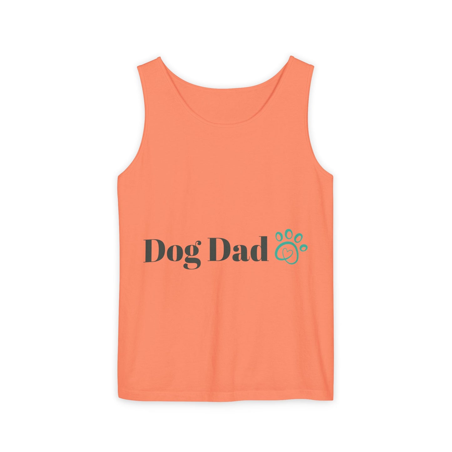 Dog Dad Unisex Garment-Dyed Tank Top - Perfect Gift for Pet Lovers