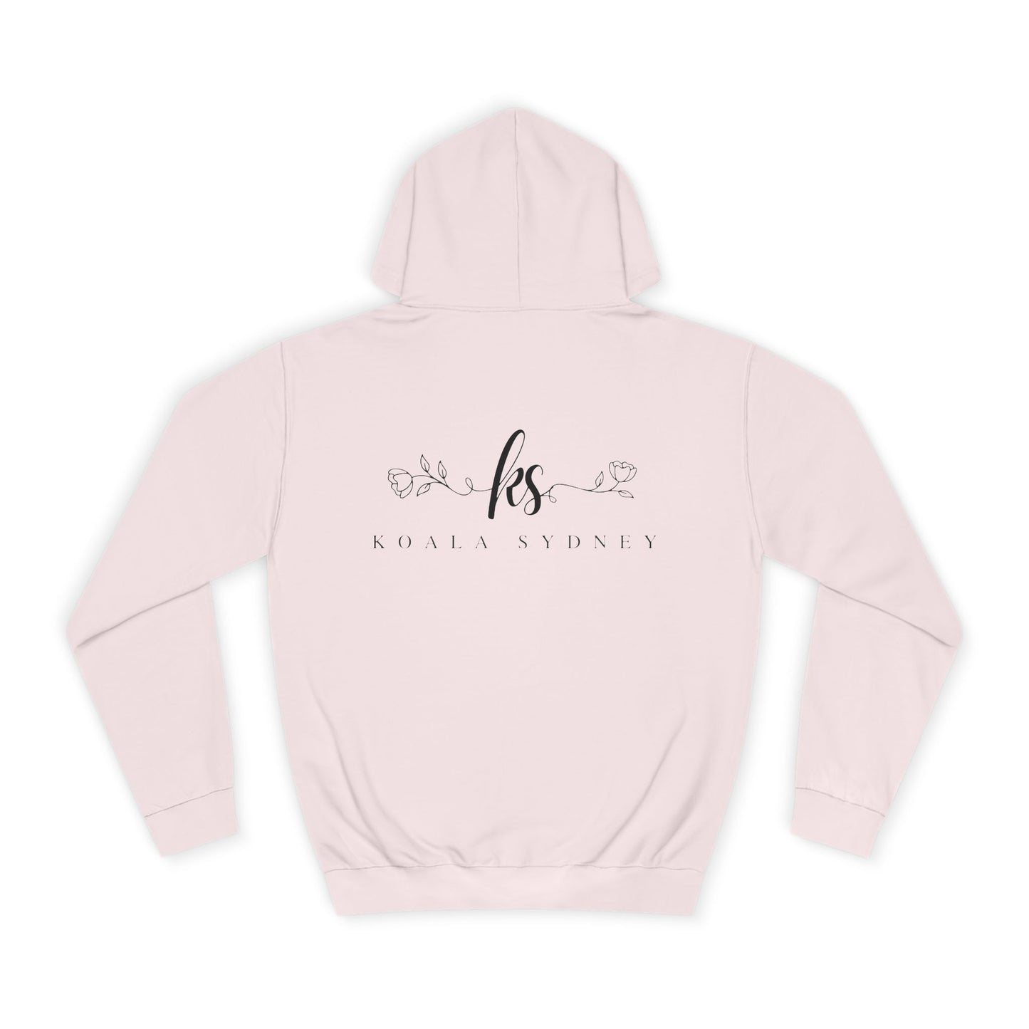 Romantic Man College Hoodie - "You Are Literally The Only Person I Like"