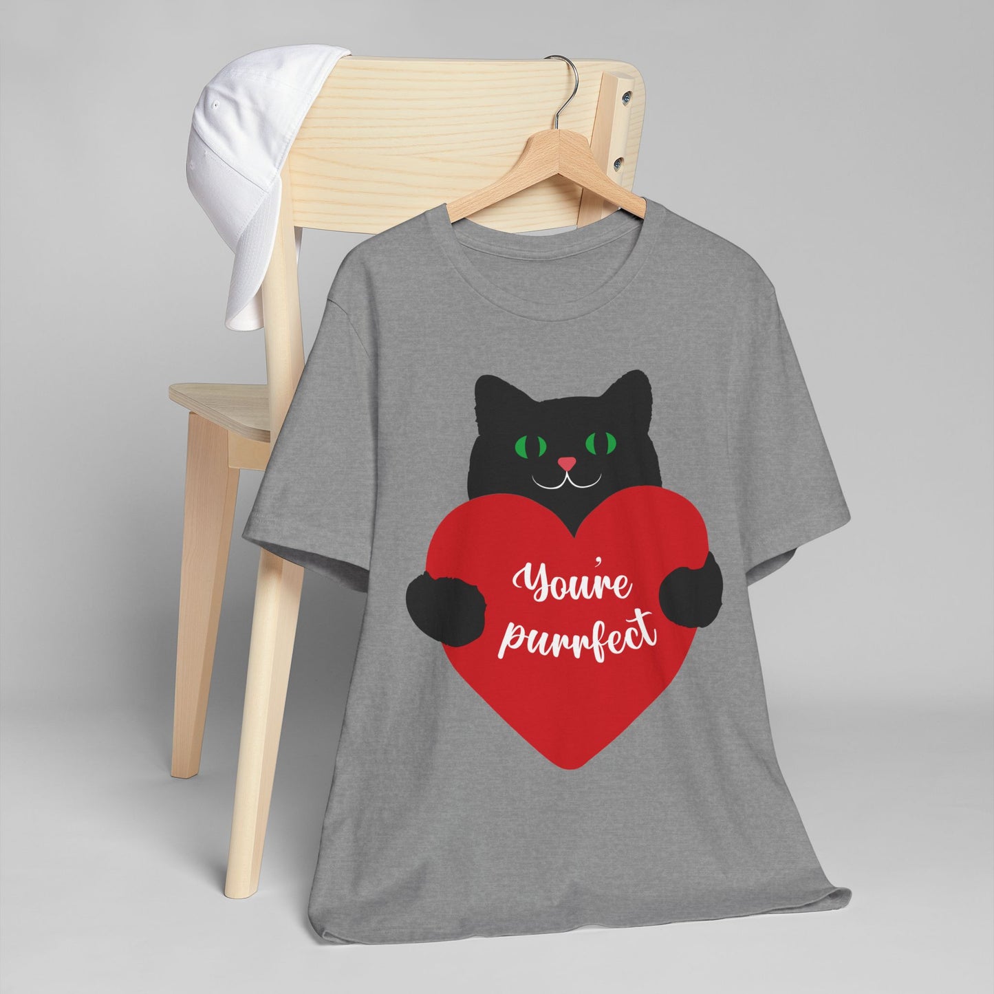 You're Purrfect Cat Love T-Shirt for Pet Lovers