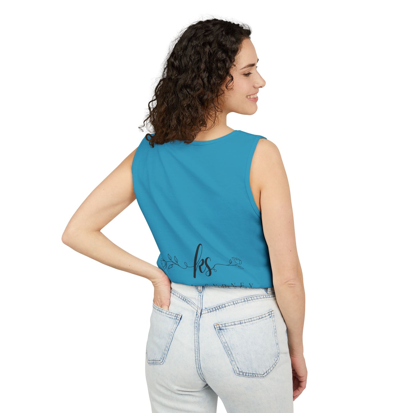 Dog Dad Unisex Garment-Dyed Tank Top - Perfect Gift for Pet Lovers