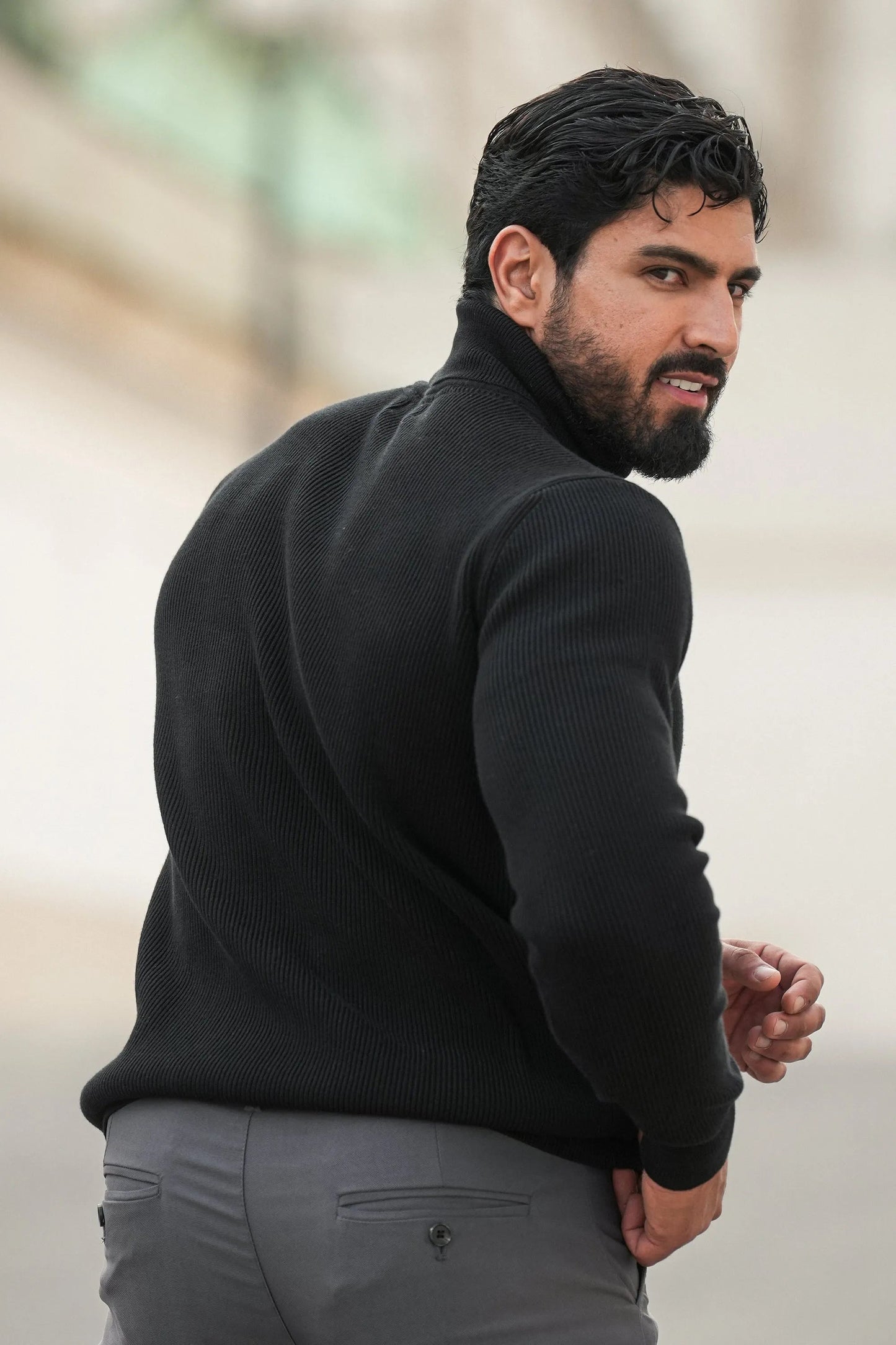 Renzo Classic Turtle Neck Sweater