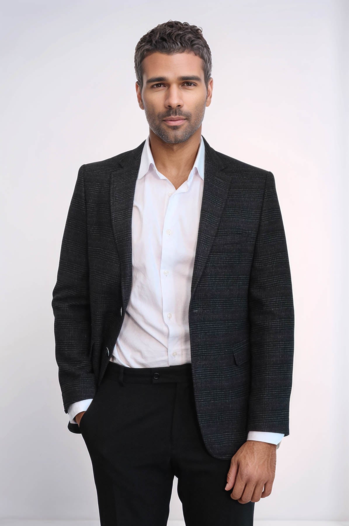 KOALA SYDNEY 4 Drop Regular Cut Black Men Blazer
