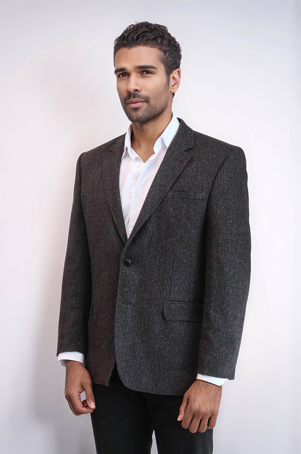 KOALA SYDNEY 4 Drop Regular Cut Anthracite Men Blazer