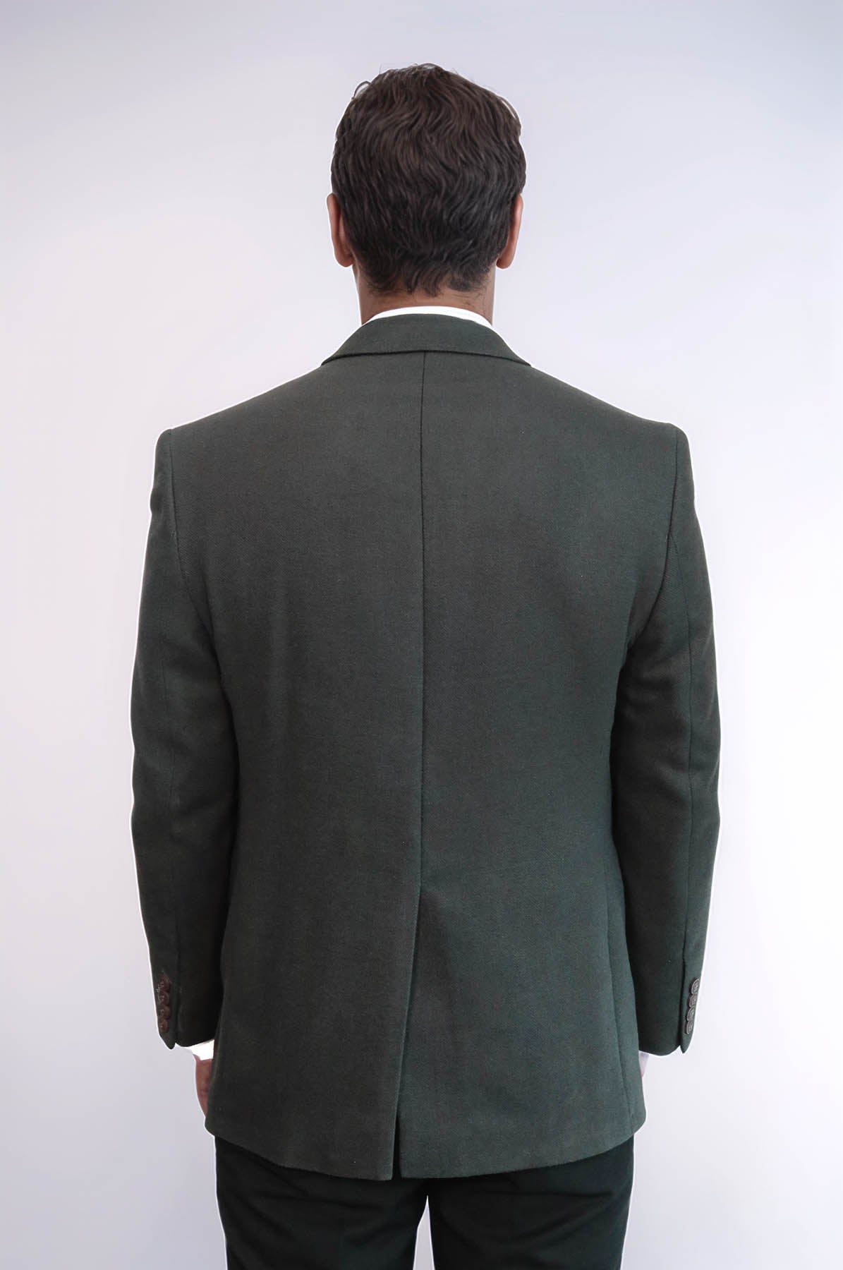 4 Drop Cachet Dark Green Men Blazer